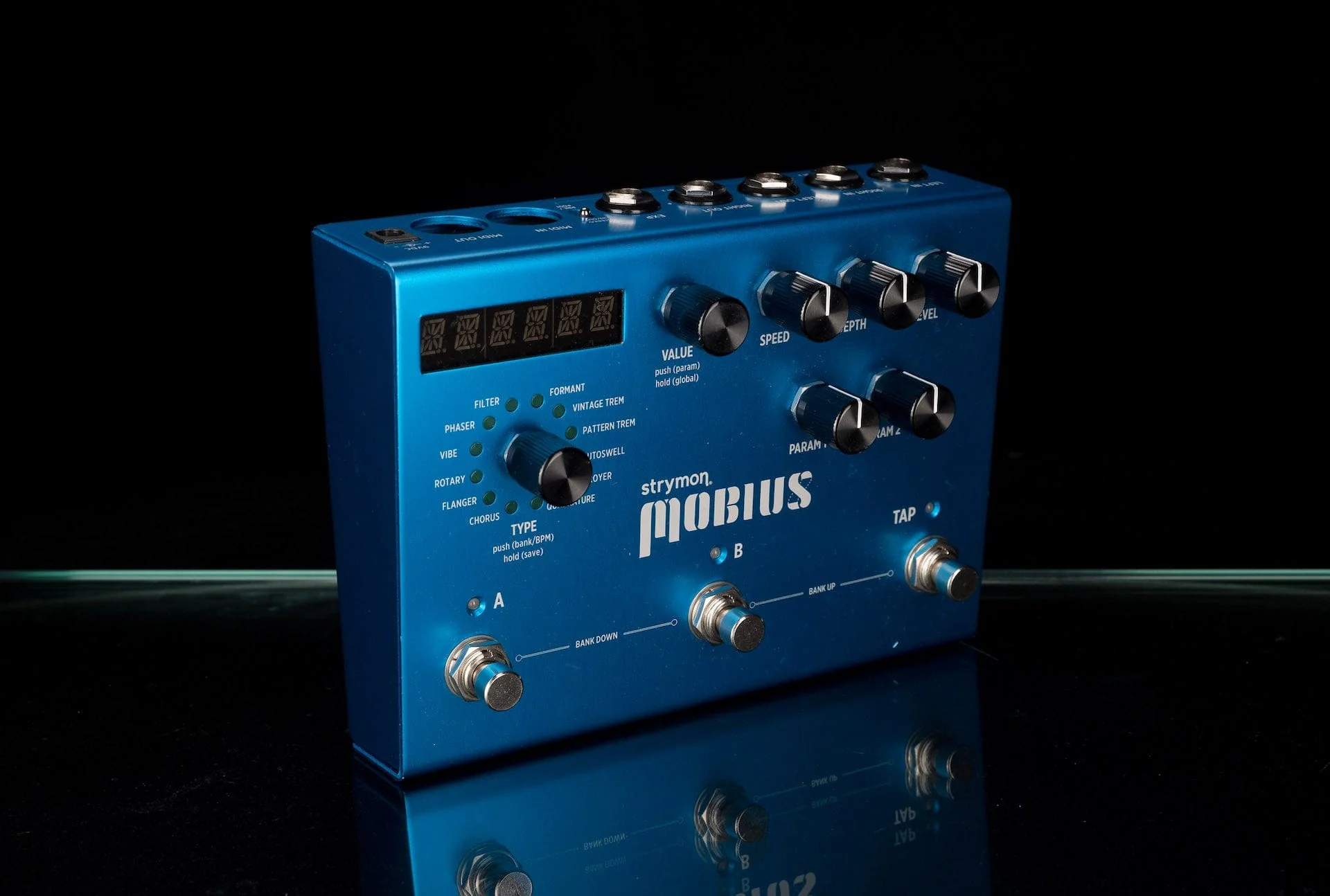 Used Strymon Mobius Multidimensional Modulation Guitar Effect Pedal - Image 4
