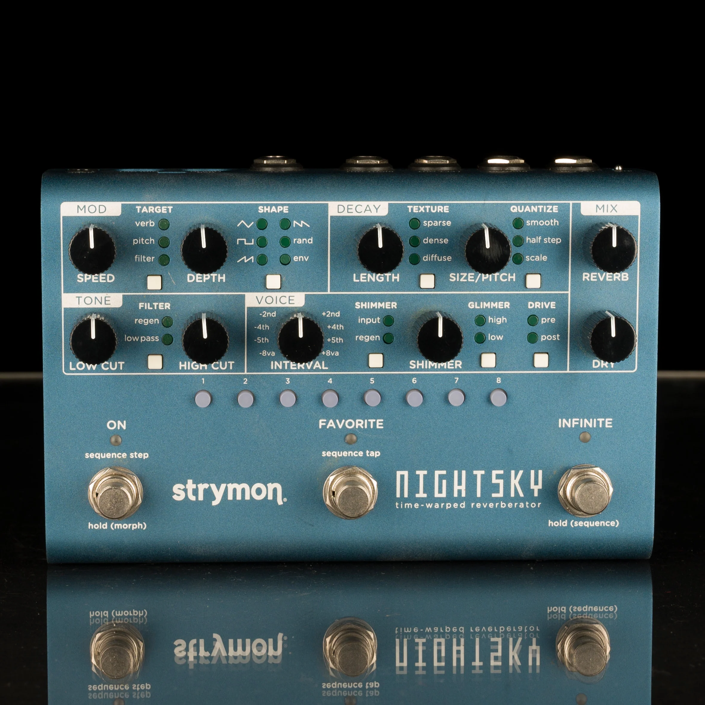 Used Strymon Nightsky Time-Warped Reverberator Pedal with Box - Image 2
