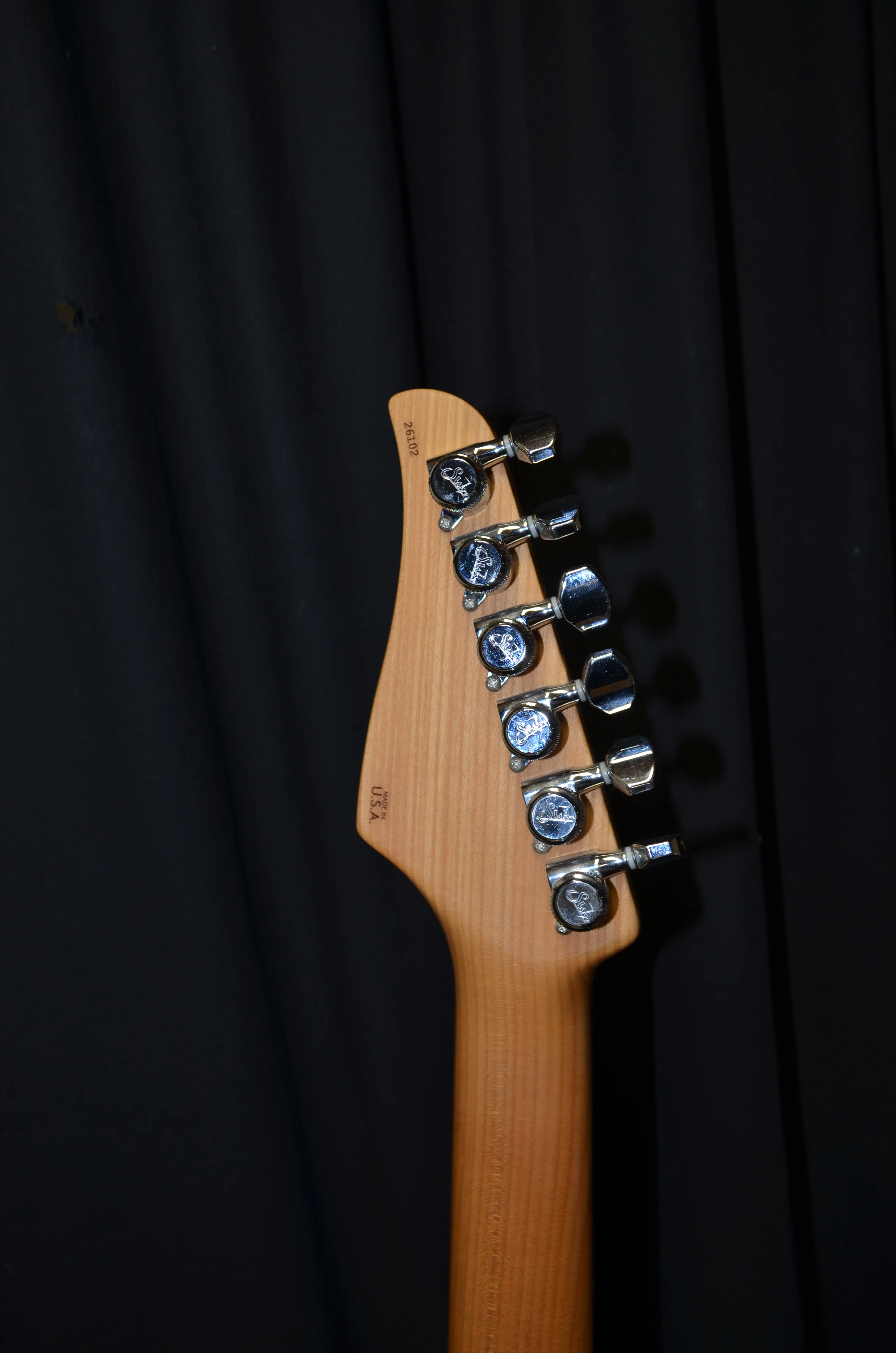 Pre Owned 2015 Suhr Classic Scott Henderson Spec Vintage White Electric Guitar W/ OHSC - Image 8