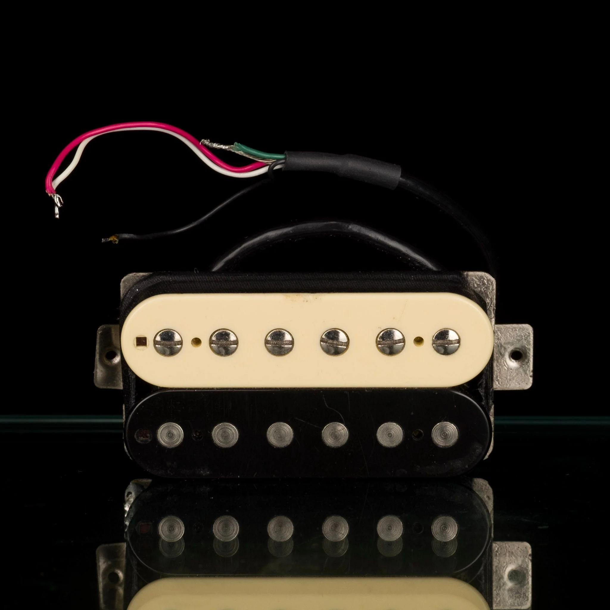 Used Suhr SSV Humbucker Pickup Neck Position Reversed Coils Zebra - Image 2