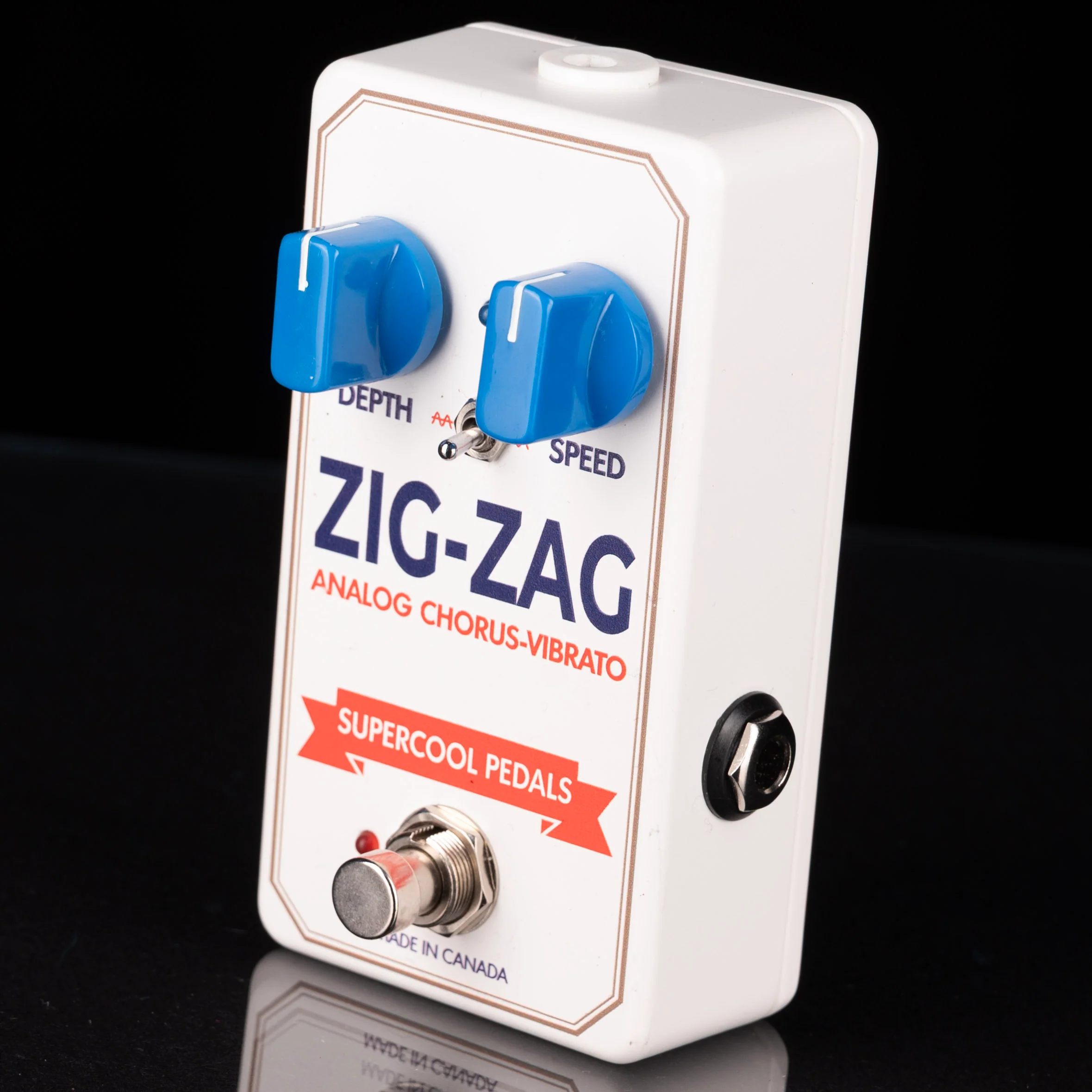 Used SuperCool ZIG-ZAG Analog Chorus-Vibrato Pedal - Image 2