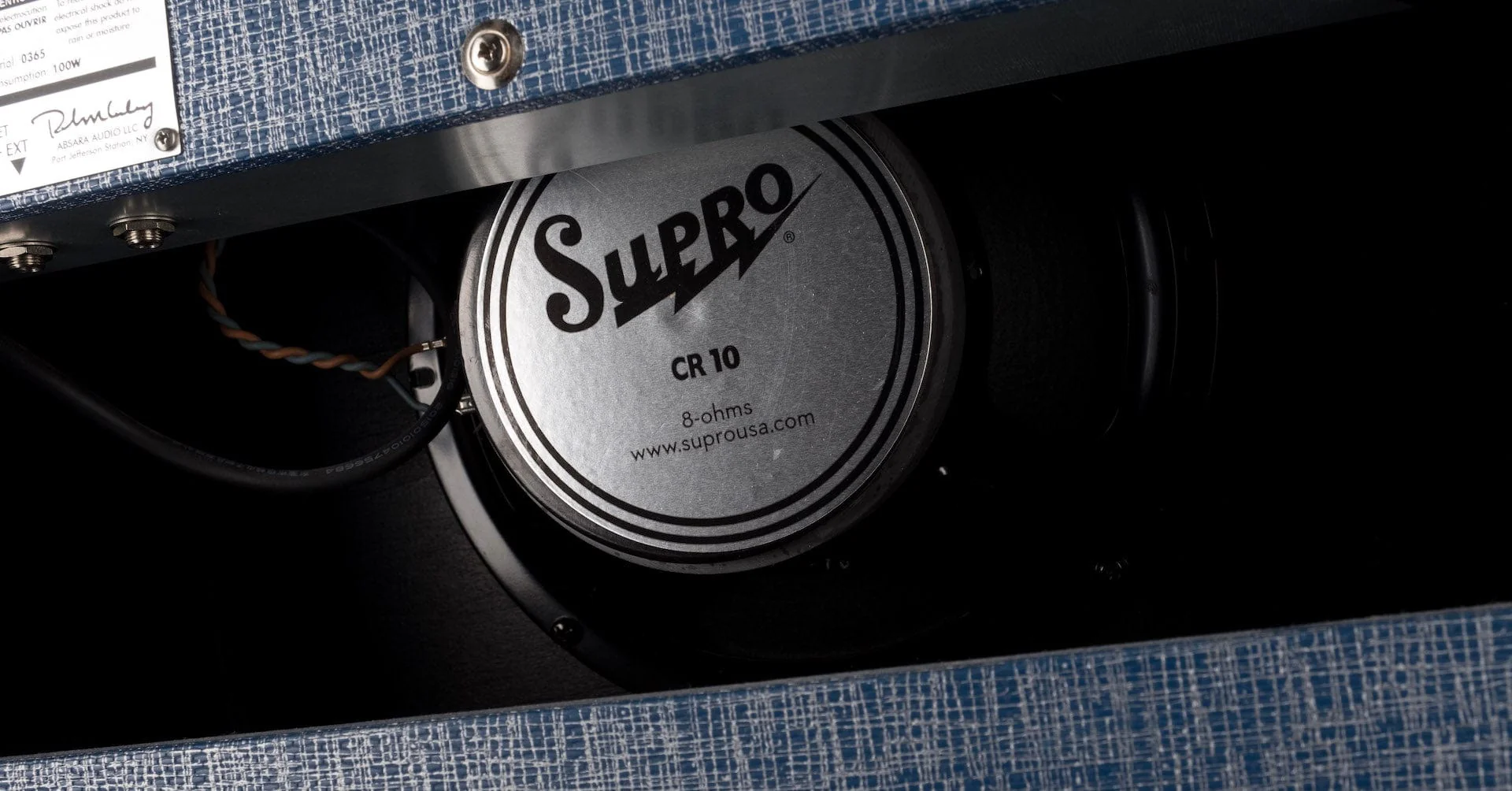 Used Supro 1696RT Black Magick Reverb 1x12" 25-watt Tube Guitar Amp Combo - Image 7