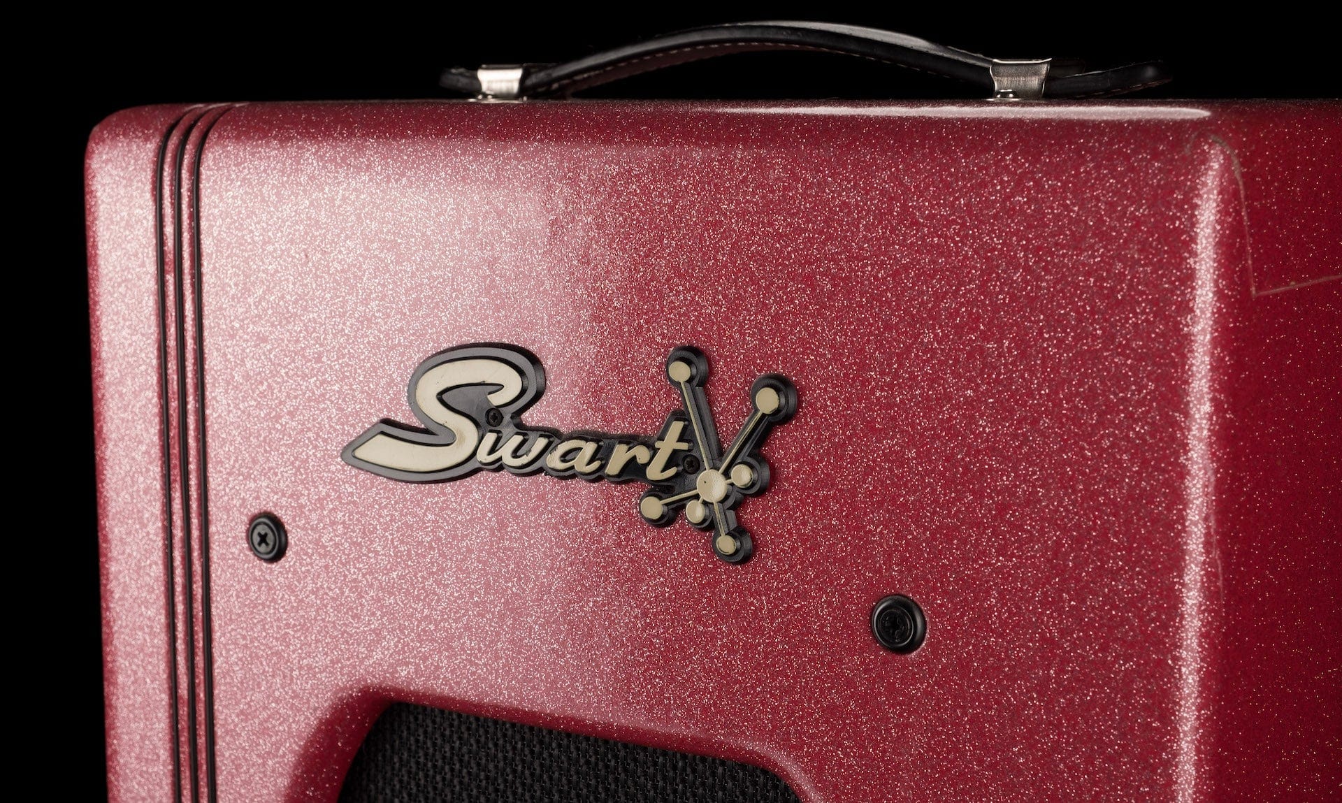 Used Swart Special Edition Space Tone Atomic Jr. Pink Sparkle Guitar Amp Combo - Image 3