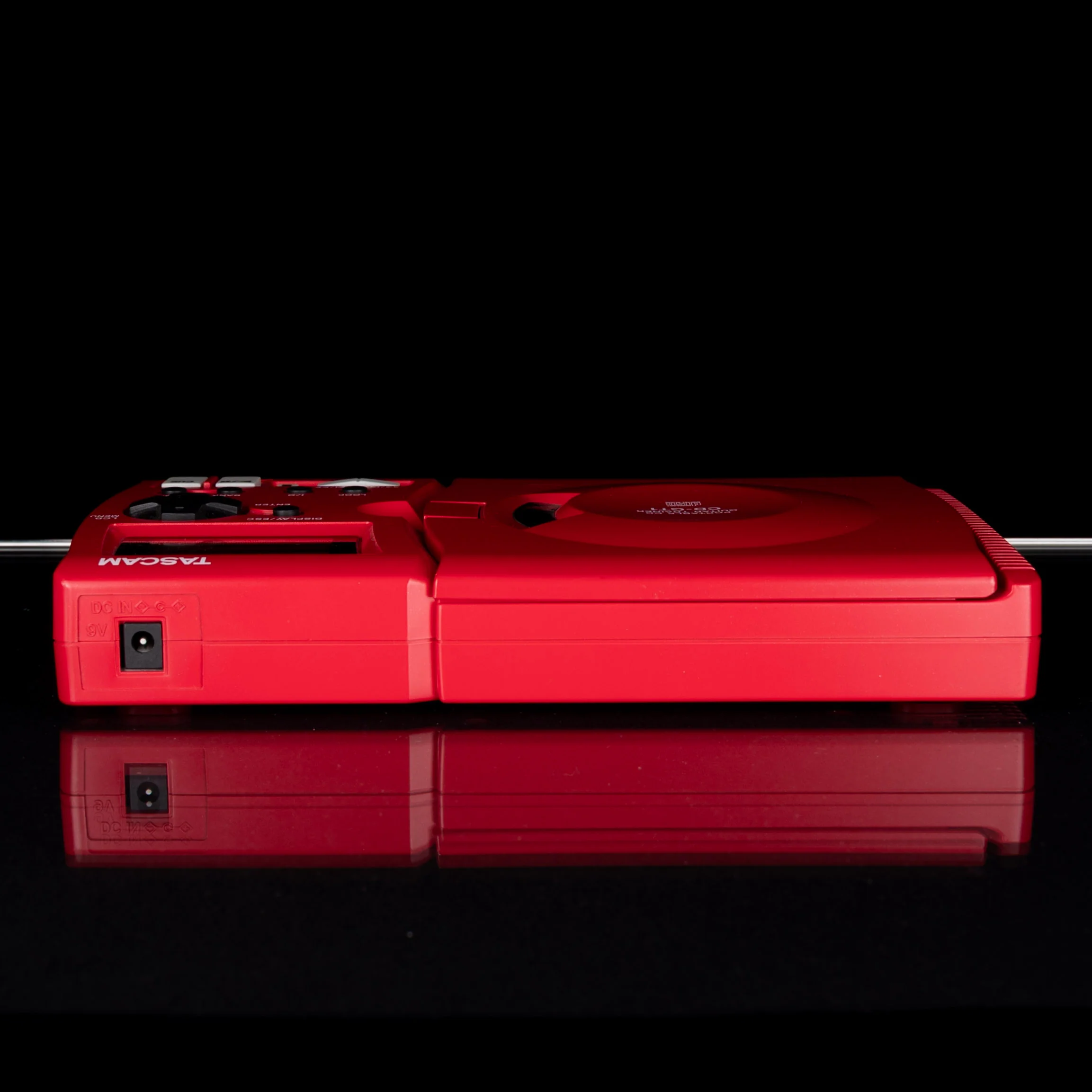 Used Tascam CD-GT1 Portable CD Guitar Trainer Red - Image 4