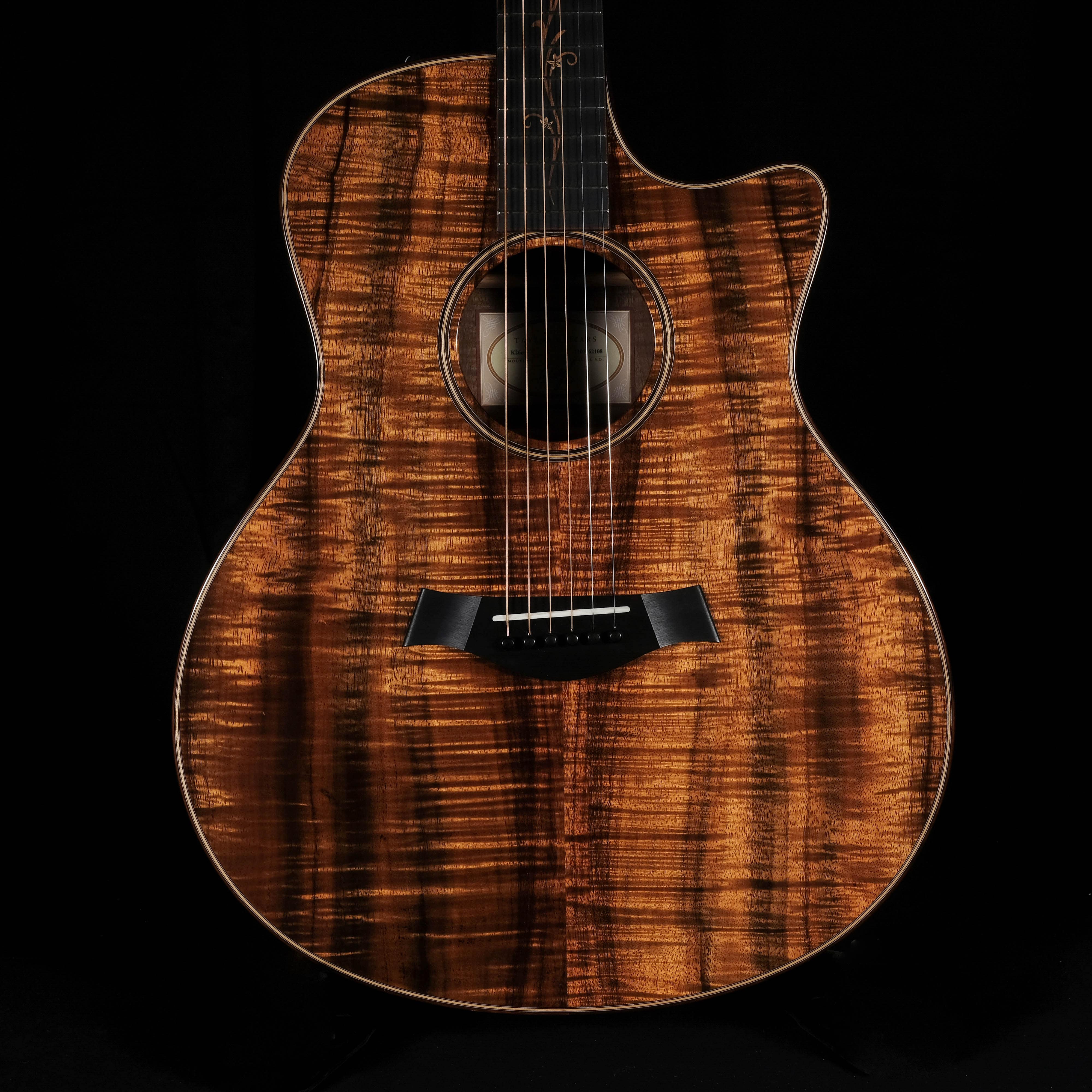 Pre Owned Taylor K26CE All Koa Acoustic Electric Cutaway Guitar With OHSC