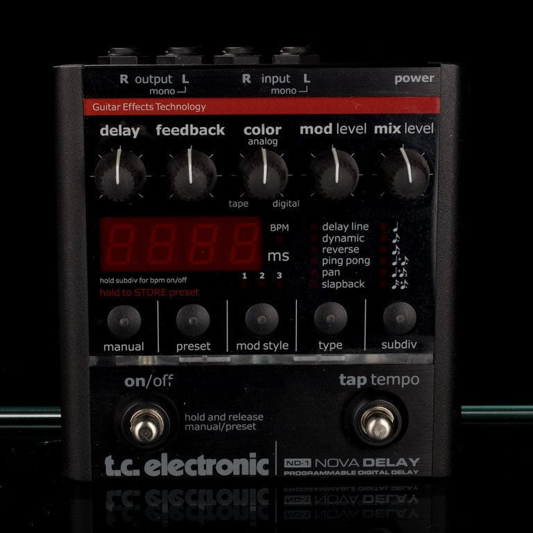 Used TC Electronic ND-1 Nova Delay Effect Pedal - Image 2
