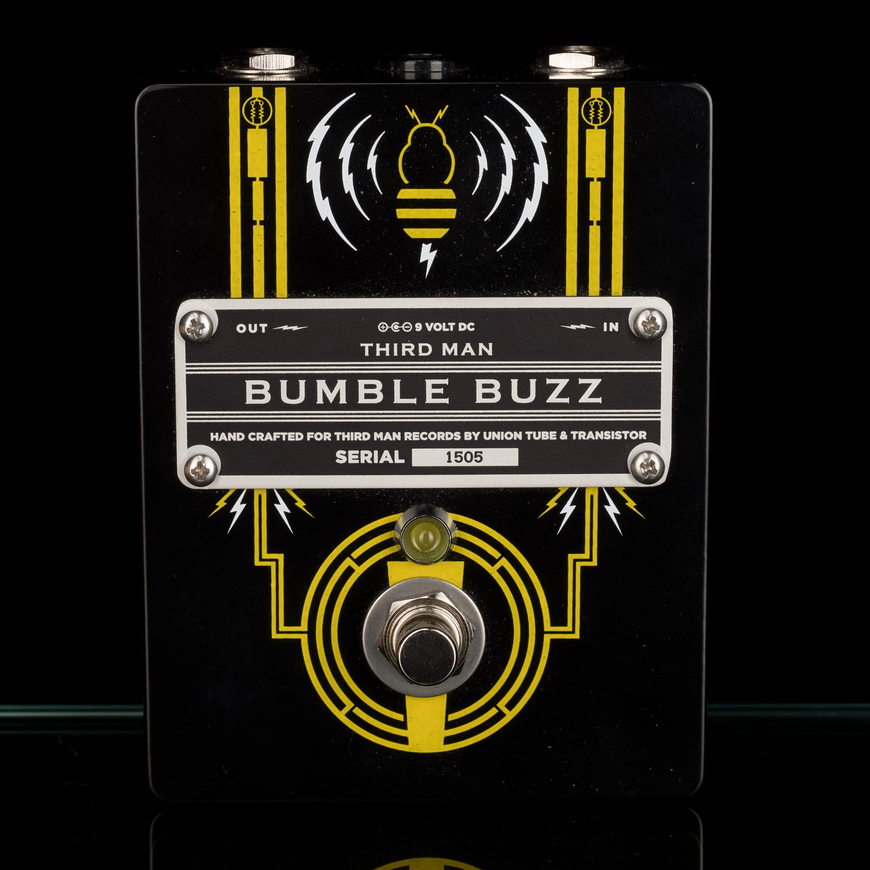 Used Third Man Bumble Buzz Fuzz Guitar Effect Pedal With Box - Image 2