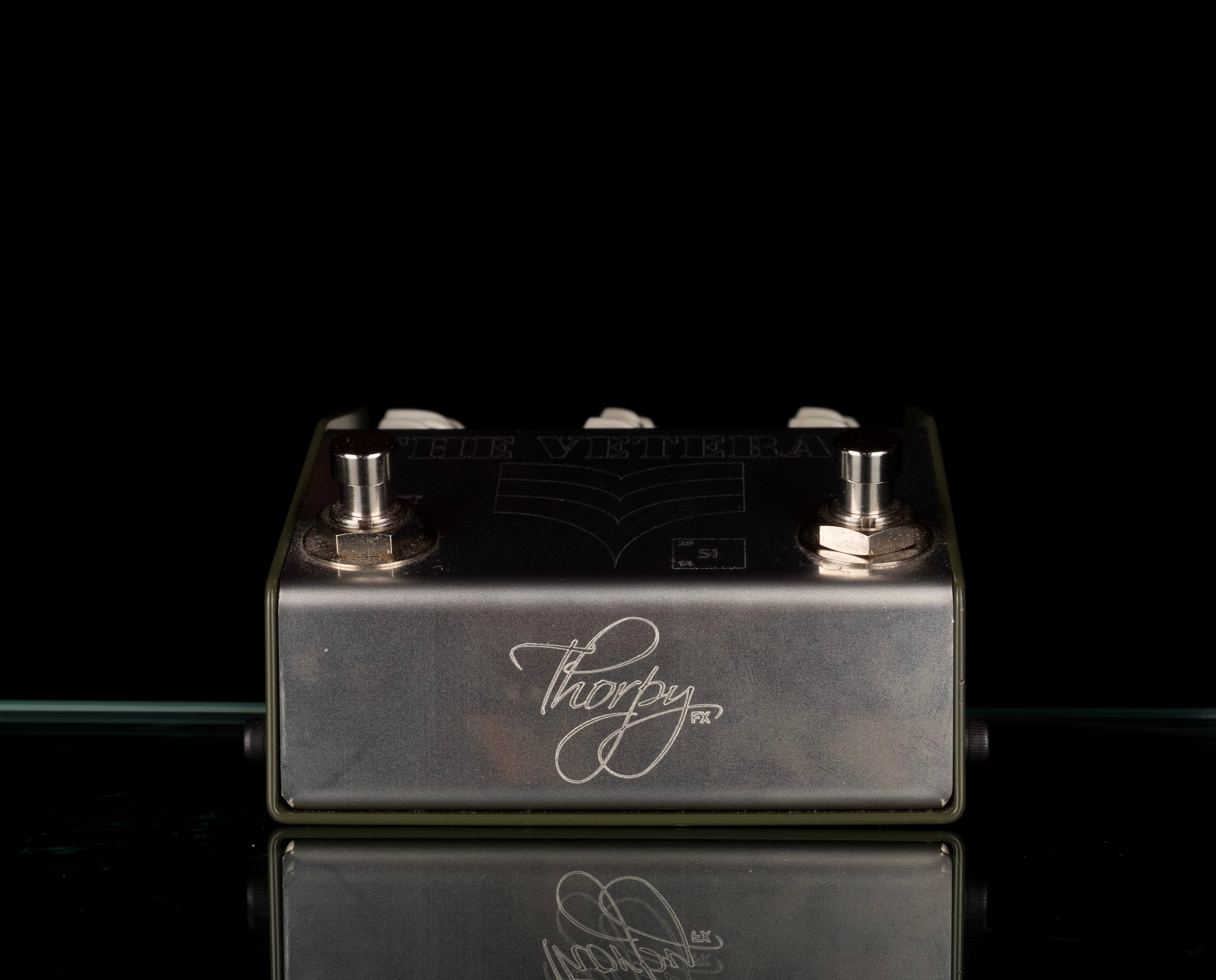 Used Thorpy FX The Veteran (Si) V2 Dual Fuzz Boost Guitar Pedal With Box - Image 5
