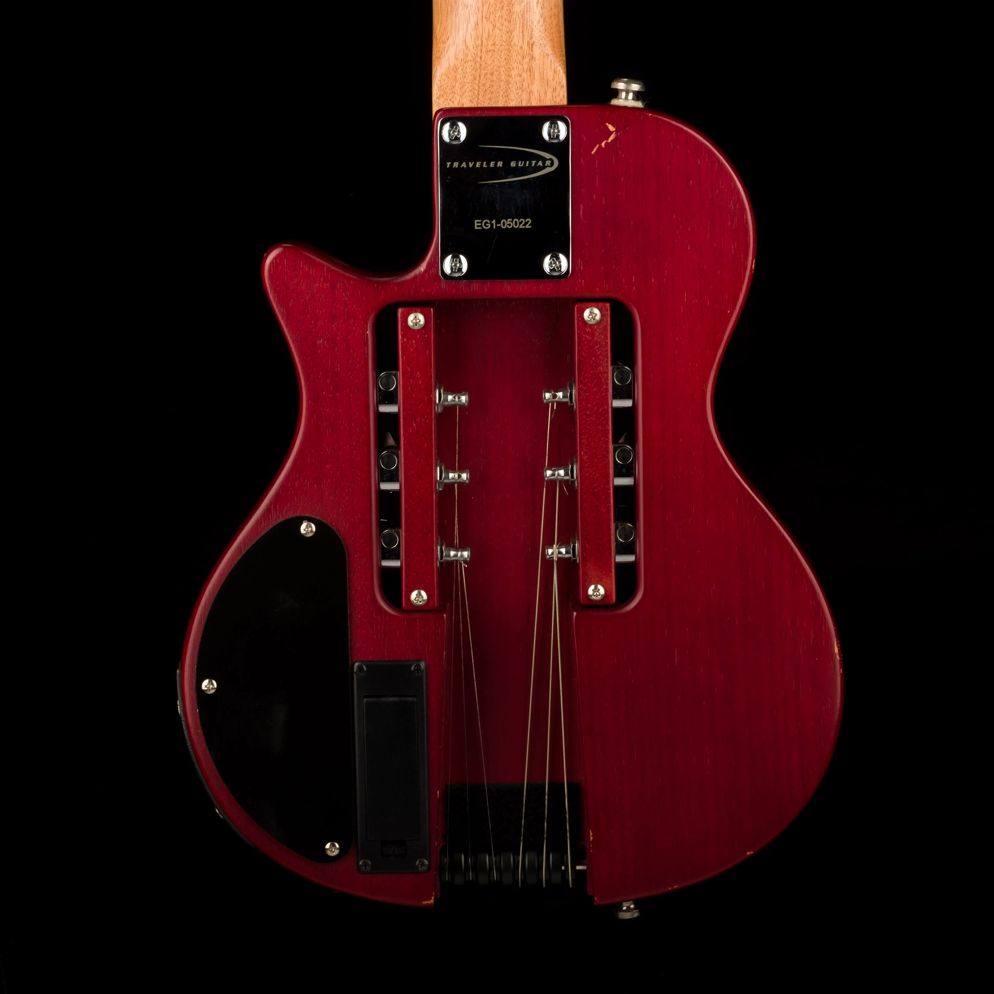 Used Traveler Guitars EG-1 Standard Satin Red with Gig Bag - Image 12