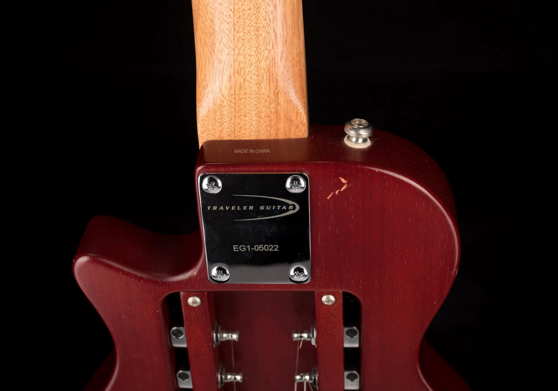 Used Traveler Guitars EG-1 Standard Satin Red with Gig Bag - Image 14