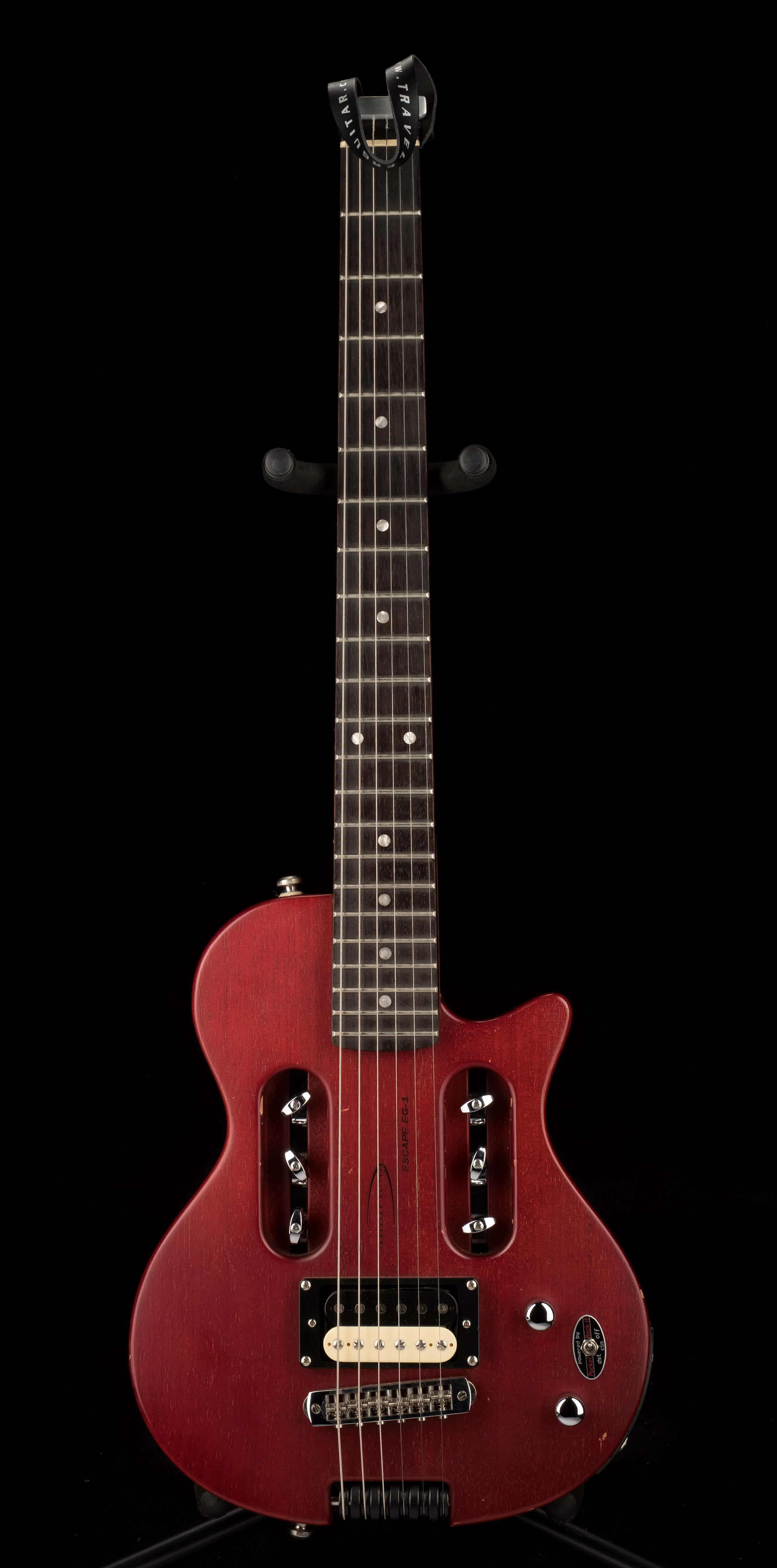 Used Traveler Guitars EG-1 Standard Satin Red with Gig Bag - Image 2