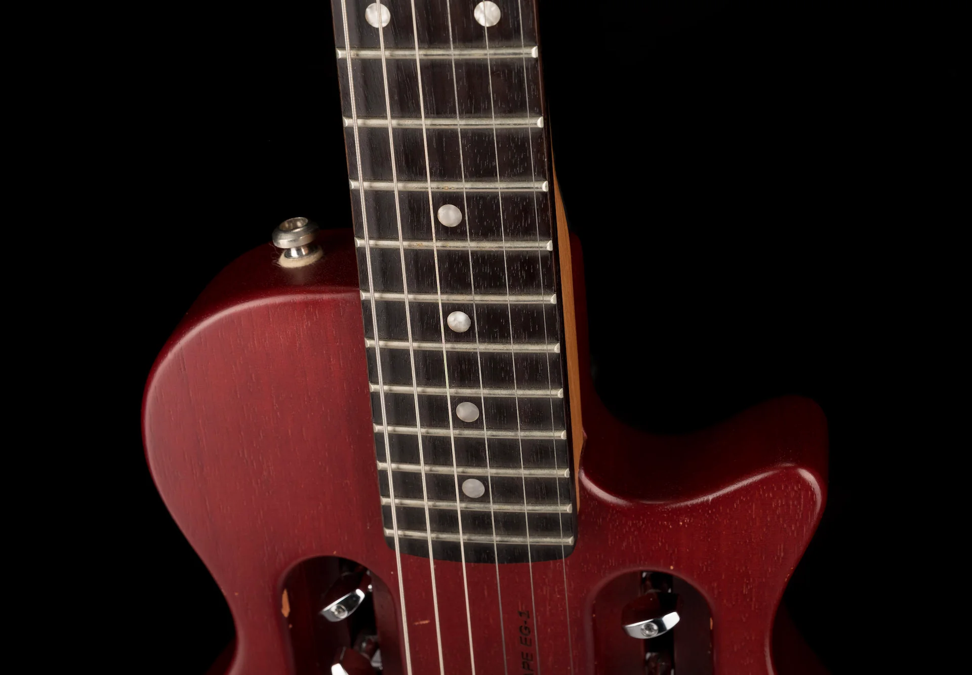 Used Traveler Guitars EG-1 Standard Satin Red with Gig Bag - Image 3