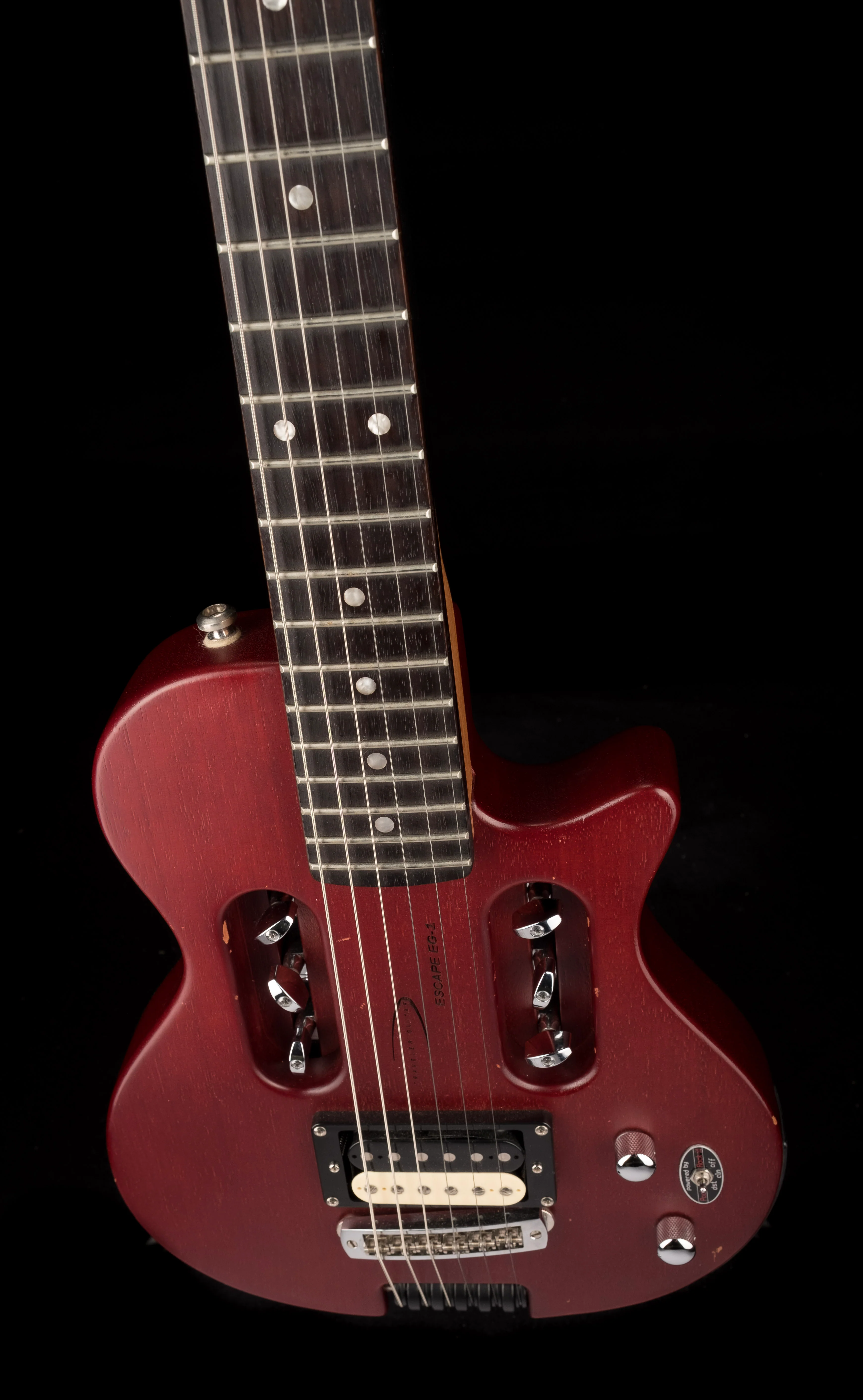 Used Traveler Guitars EG-1 Standard Satin Red with Gig Bag - Image 4