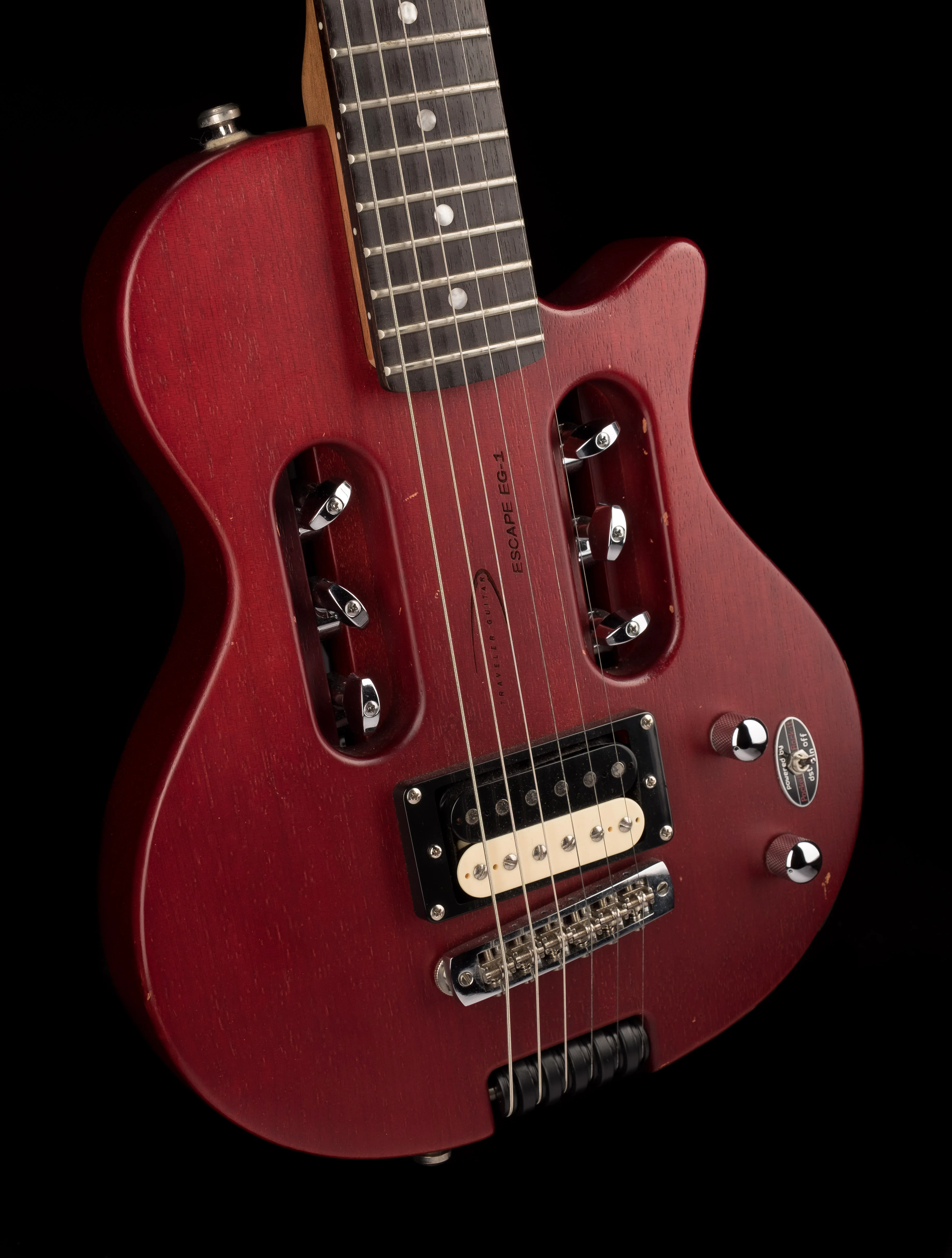 Used Traveler Guitars EG-1 Standard Satin Red with Gig Bag - Image 9