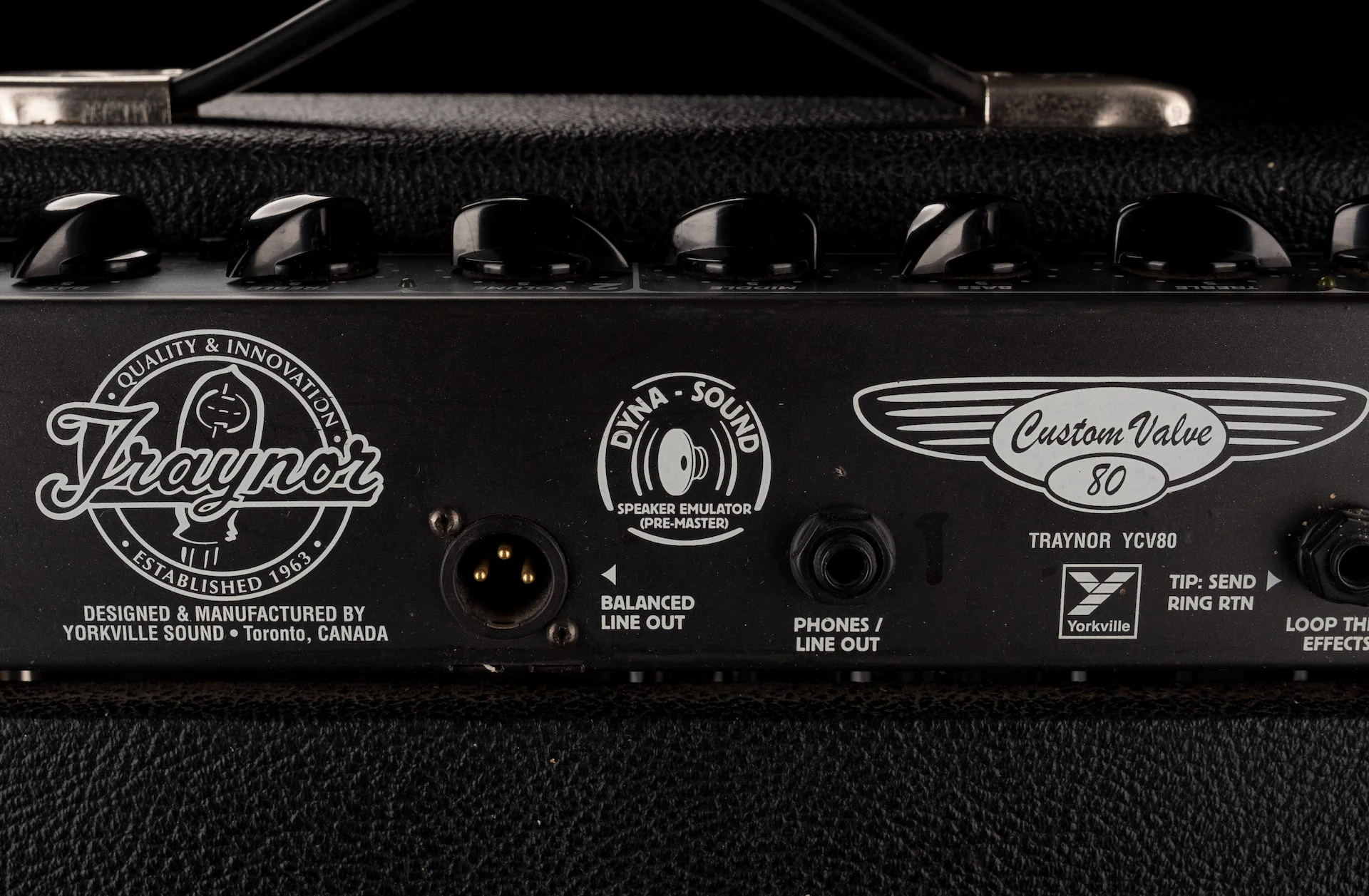 Used Traynor YCV80 Custom Valve 80-Watt 2x12" Guitar Amp Combo - Image 13