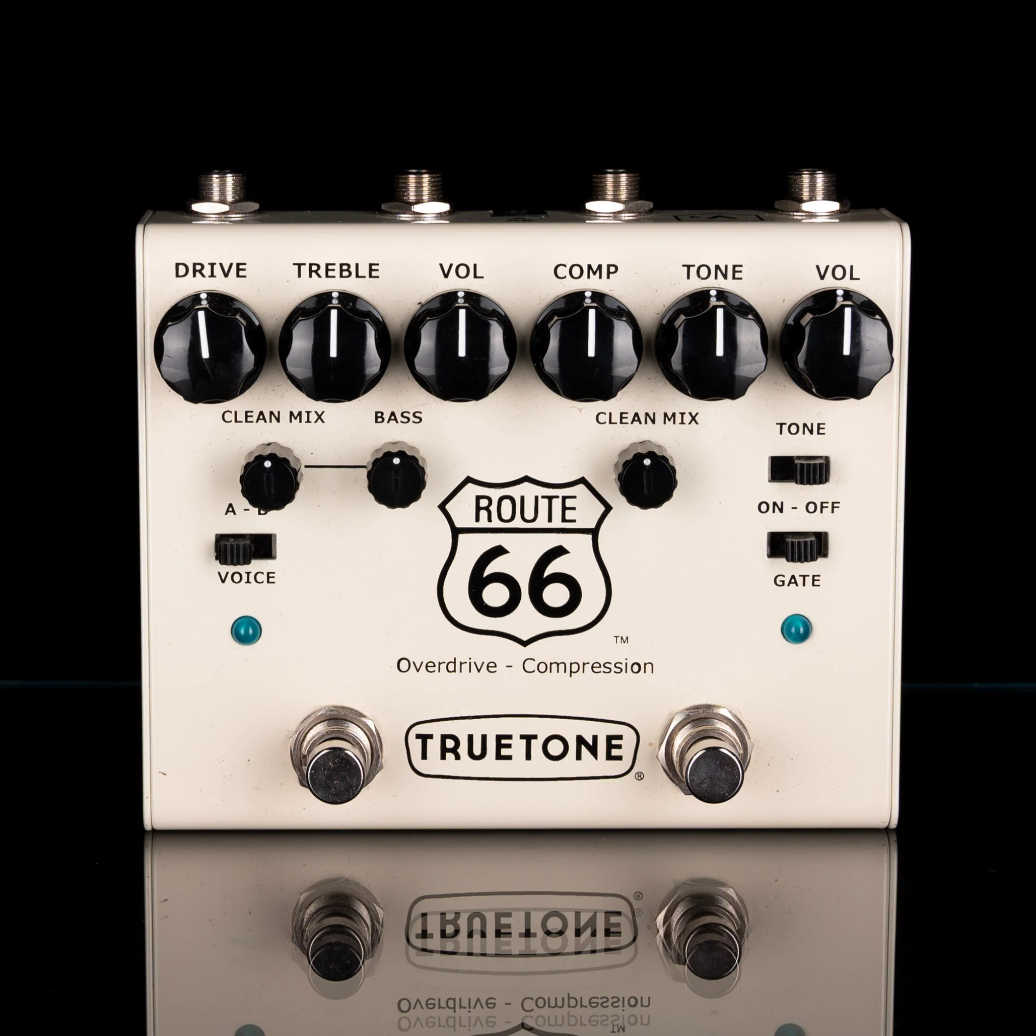 Used Truetone Route 66 Overdrive/Compressor Pedal