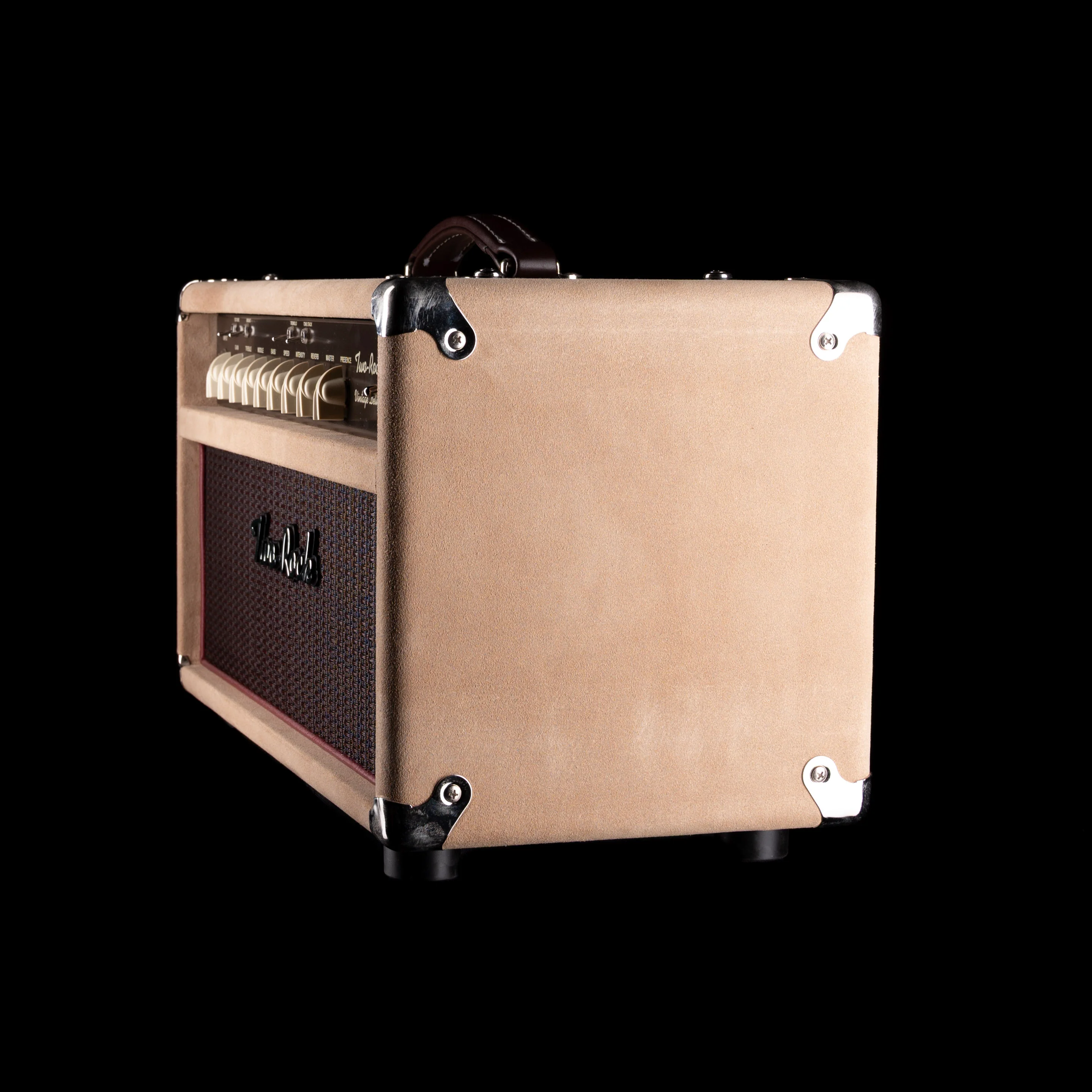 Used Two Rock Vintage Deluxe 40/20 Guitar Amp Head And 1x15" Cabinet Dogwood Suede - Image 12