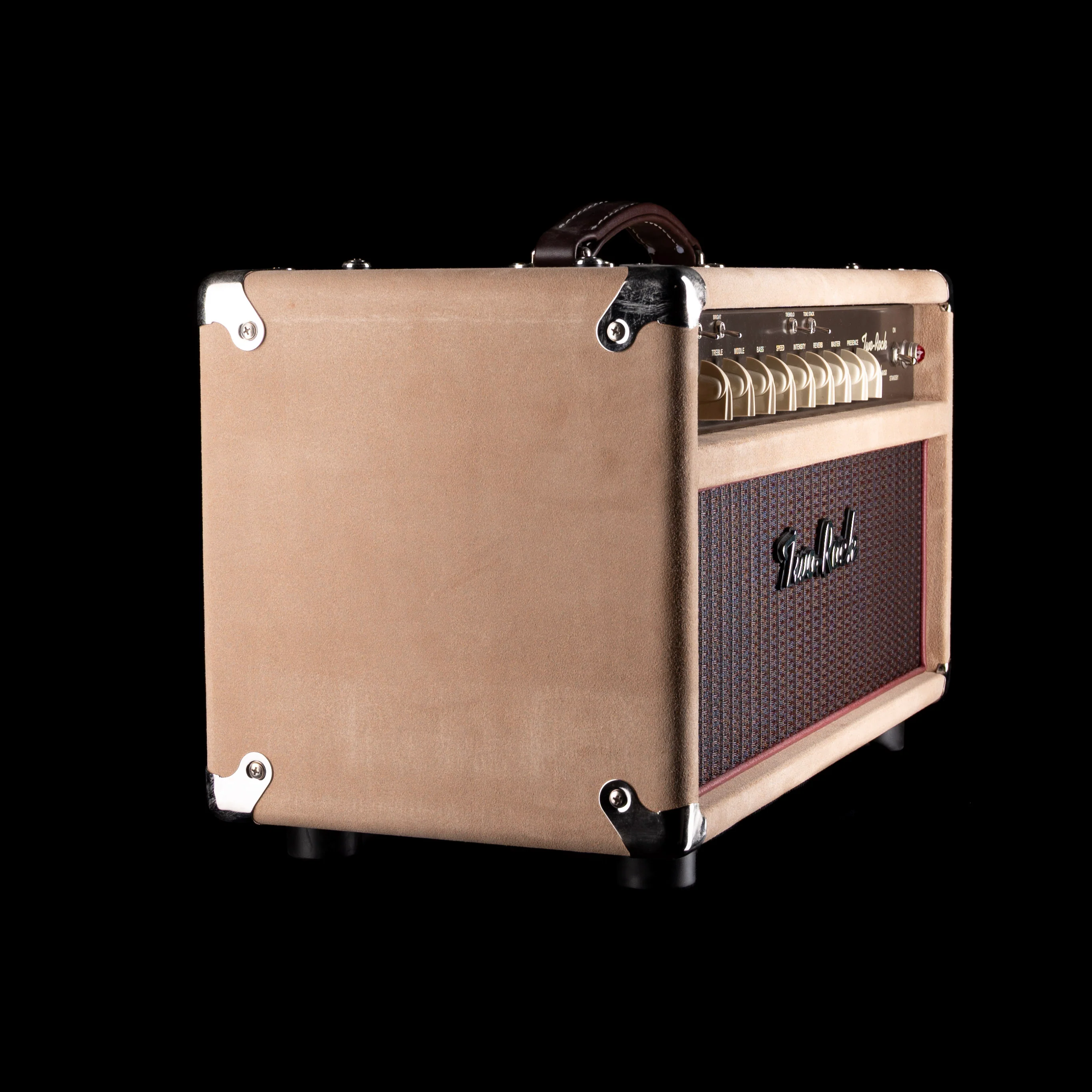 Used Two Rock Vintage Deluxe 40/20 Guitar Amp Head And 1x15" Cabinet Dogwood Suede - Image 13