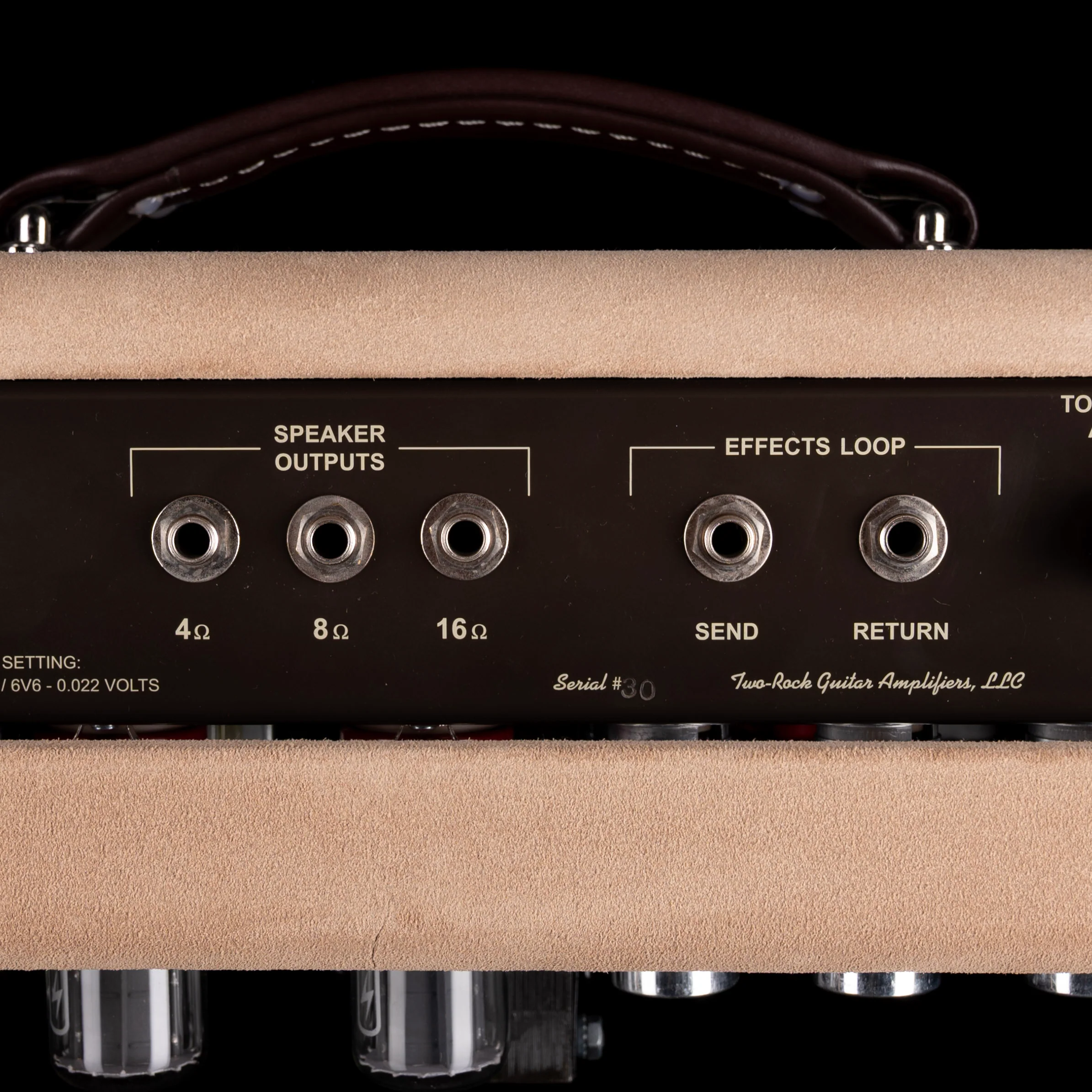 Used Two Rock Vintage Deluxe 40/20 Guitar Amp Head And 1x15" Cabinet Dogwood Suede - Image 16