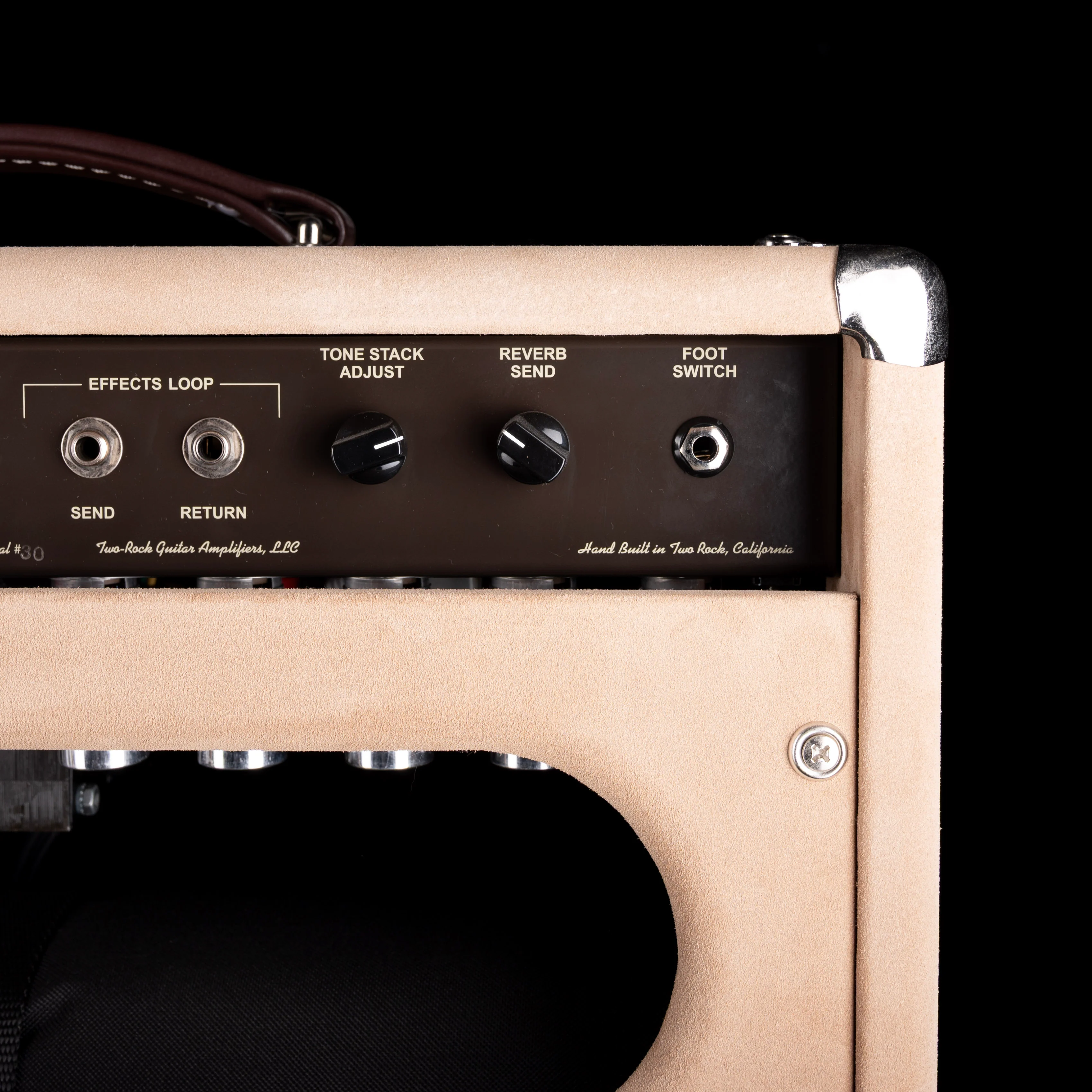 Used Two Rock Vintage Deluxe 40/20 Guitar Amp Head And 1x15" Cabinet Dogwood Suede - Image 17
