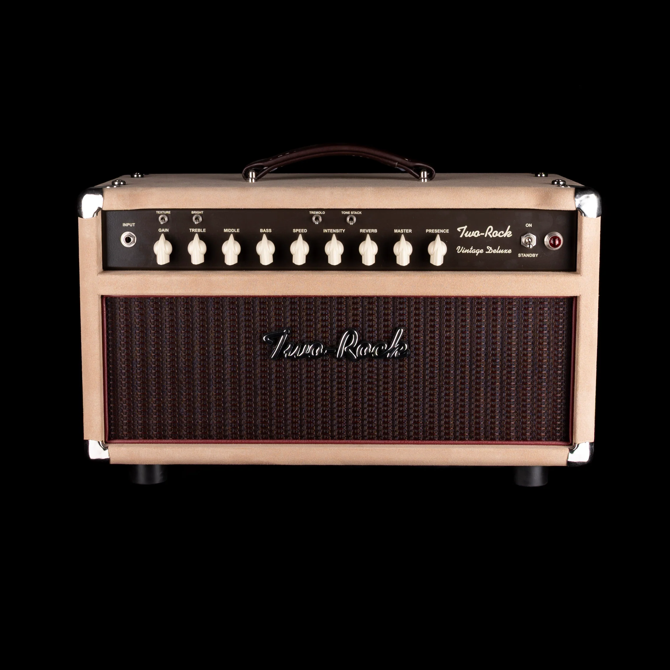 Used Two Rock Vintage Deluxe 40/20 Guitar Amp Head And 1x15" Cabinet Dogwood Suede - Image 8