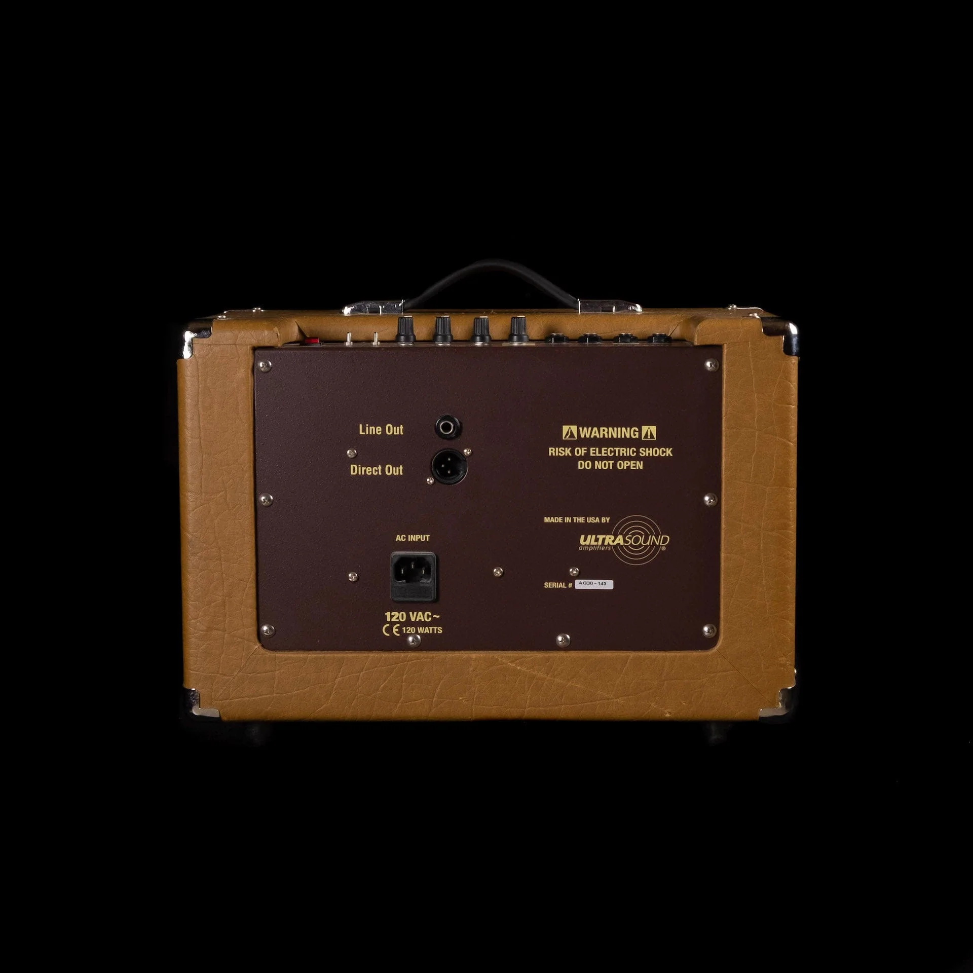 Used Ultrasound AG-30 Acoustic Guitar Amp Combo - Image 5