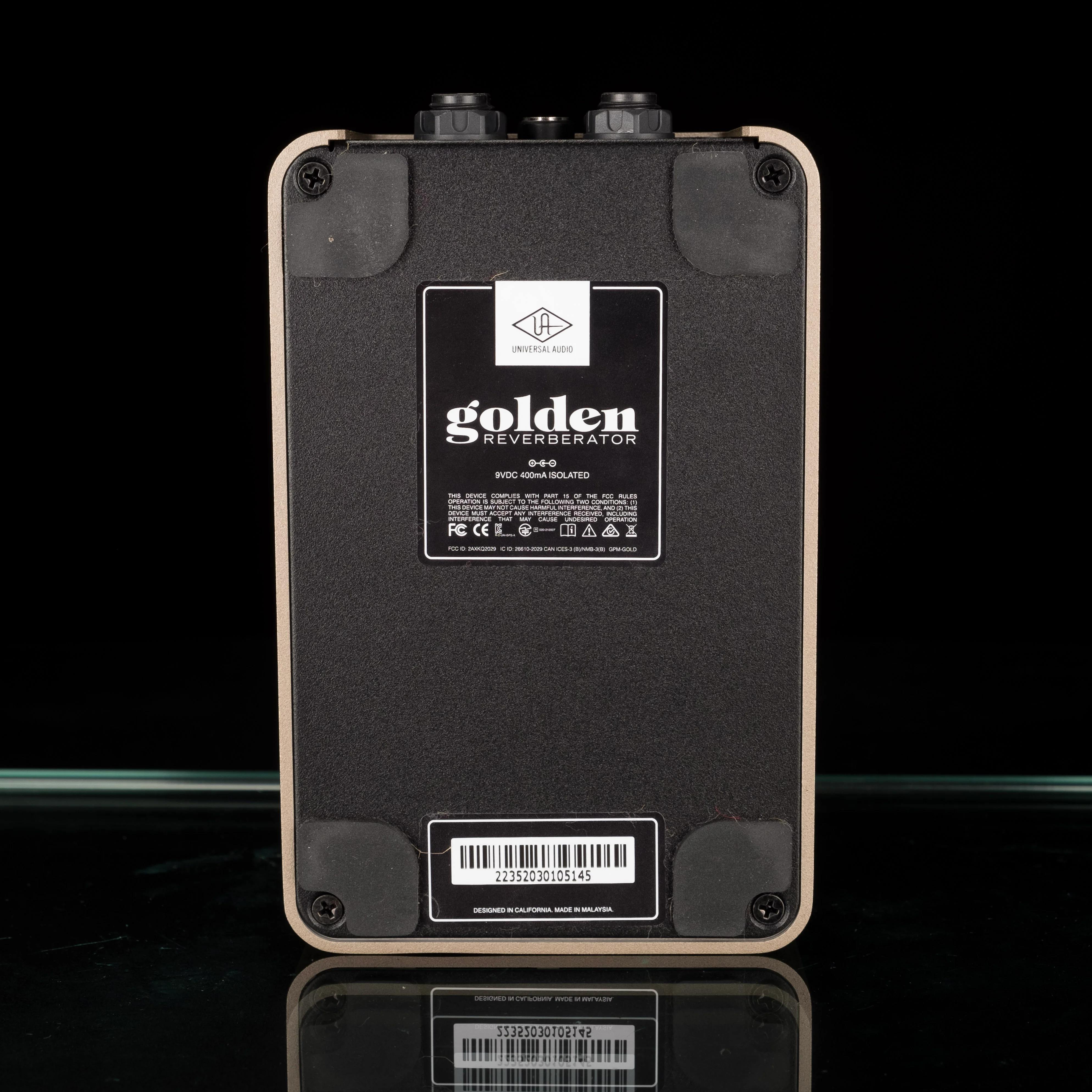 Used Universal Audio Golden Reverberator Pedal With Box - Image 3
