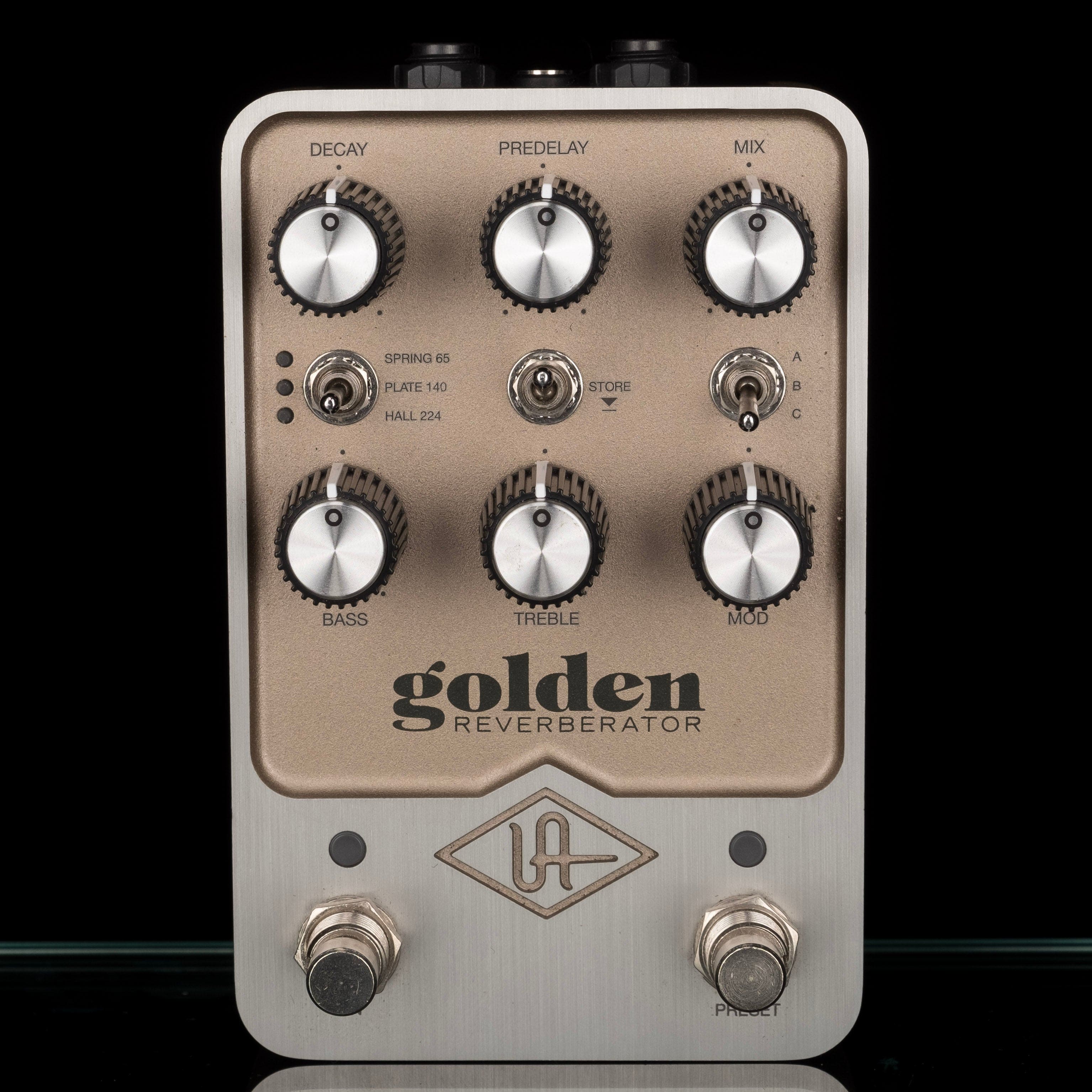 Used Universal Audio Golden Reverberator Pedal With Box - Image 2