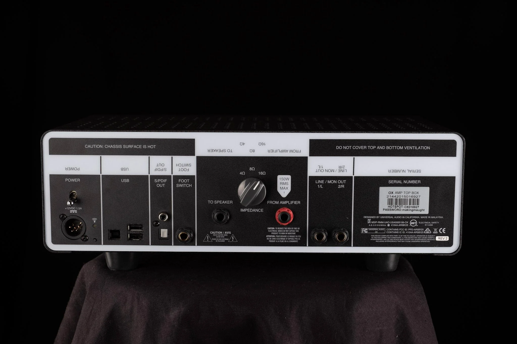 Used Universal Audio Ox Top Box Power Attenuator - Image 7