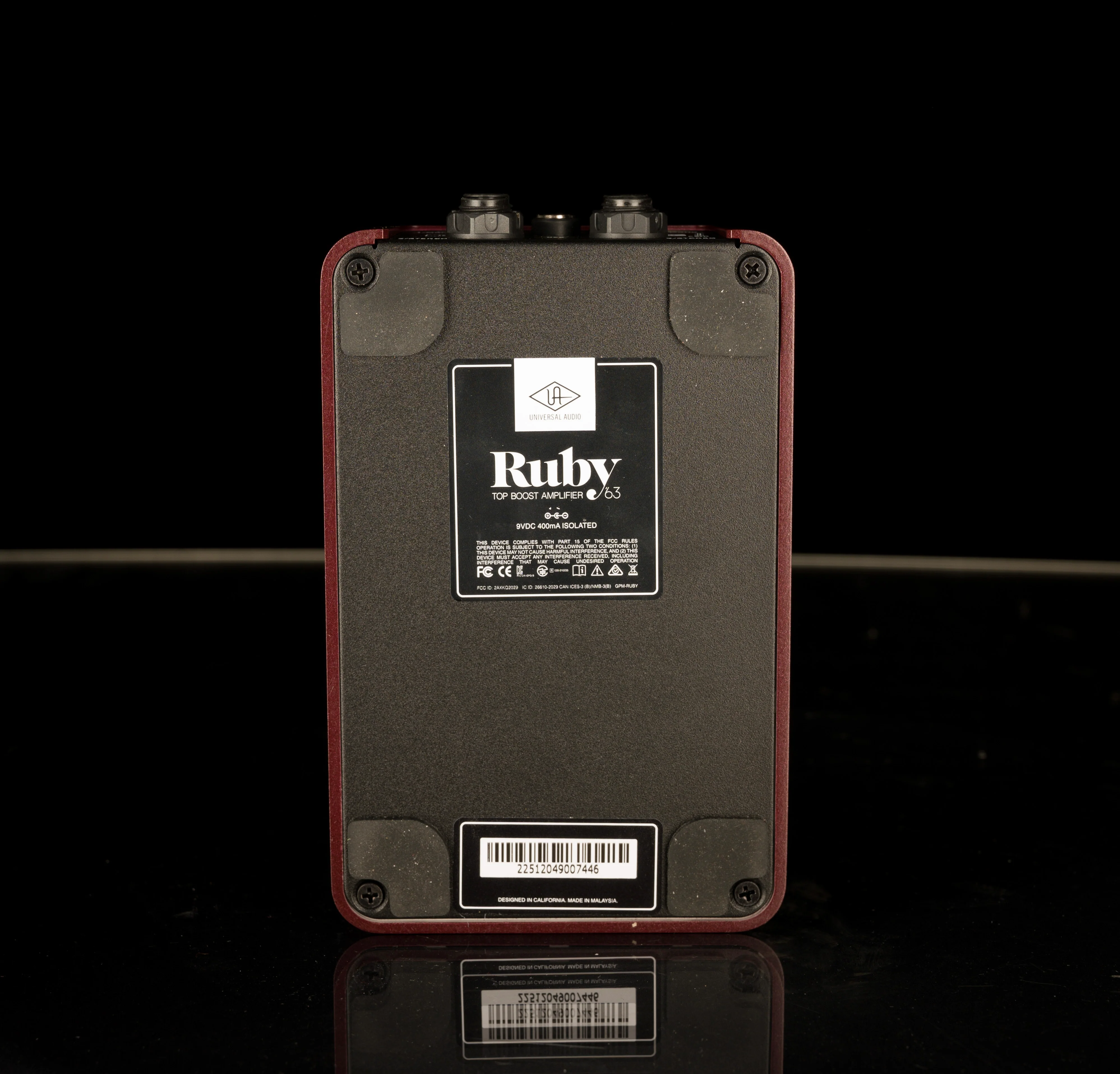 Used Universal Audio UAFX Ruby '63 Top Boost Amplifier Pedal With Box - Image 3
