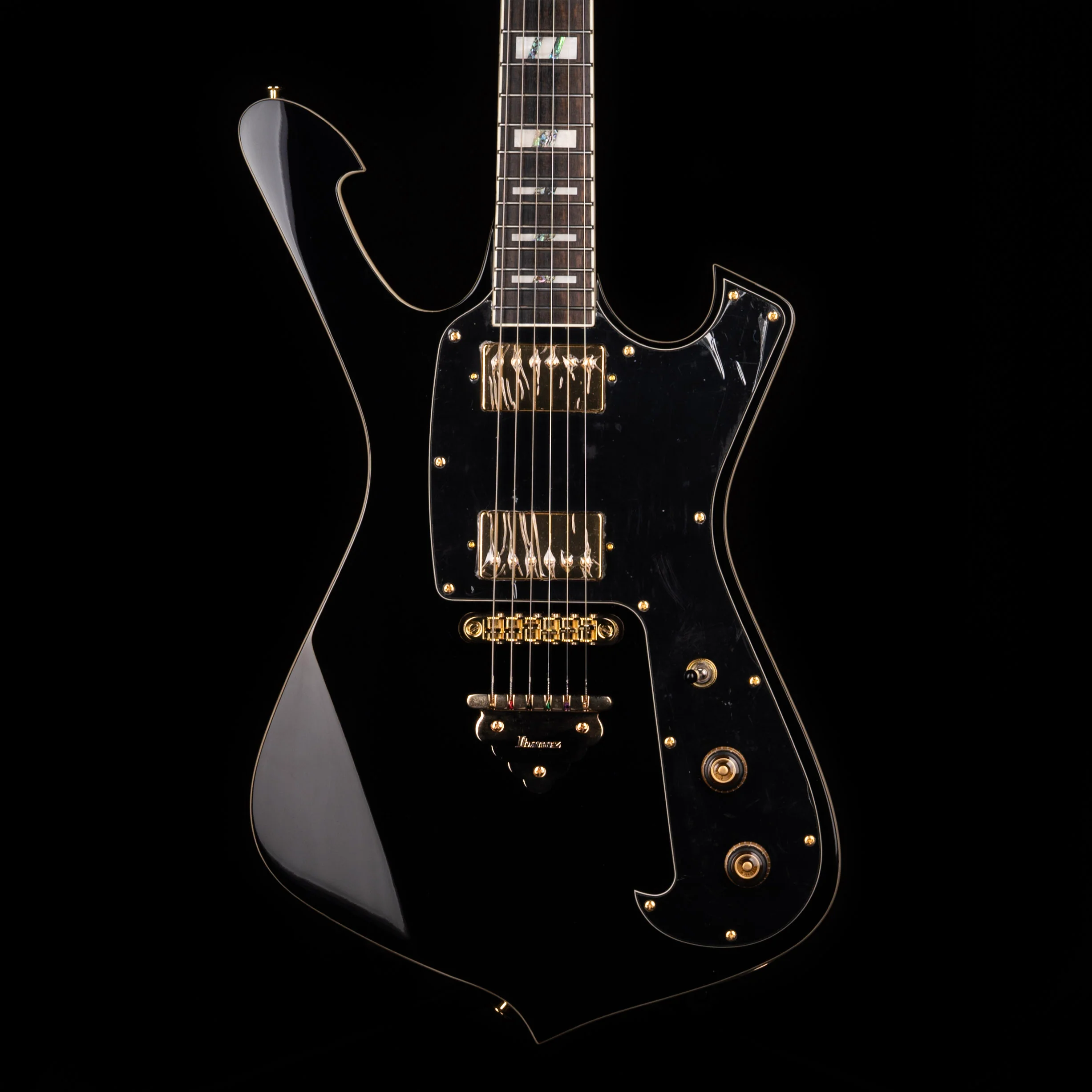 Used Ibanez FRM350 Fireman Black with Case