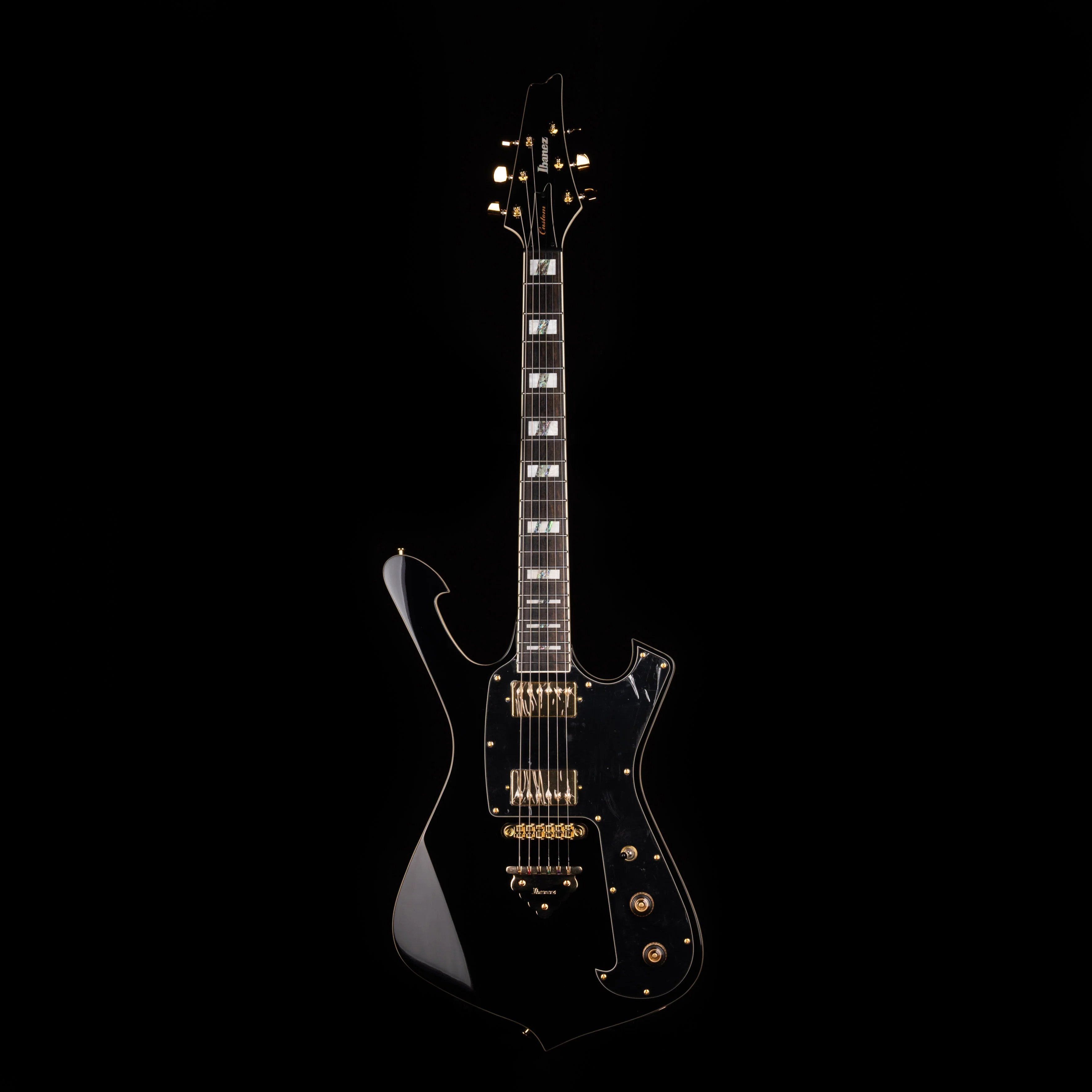 Used Ibanez FRM350 Fireman Black with Case - Image 2