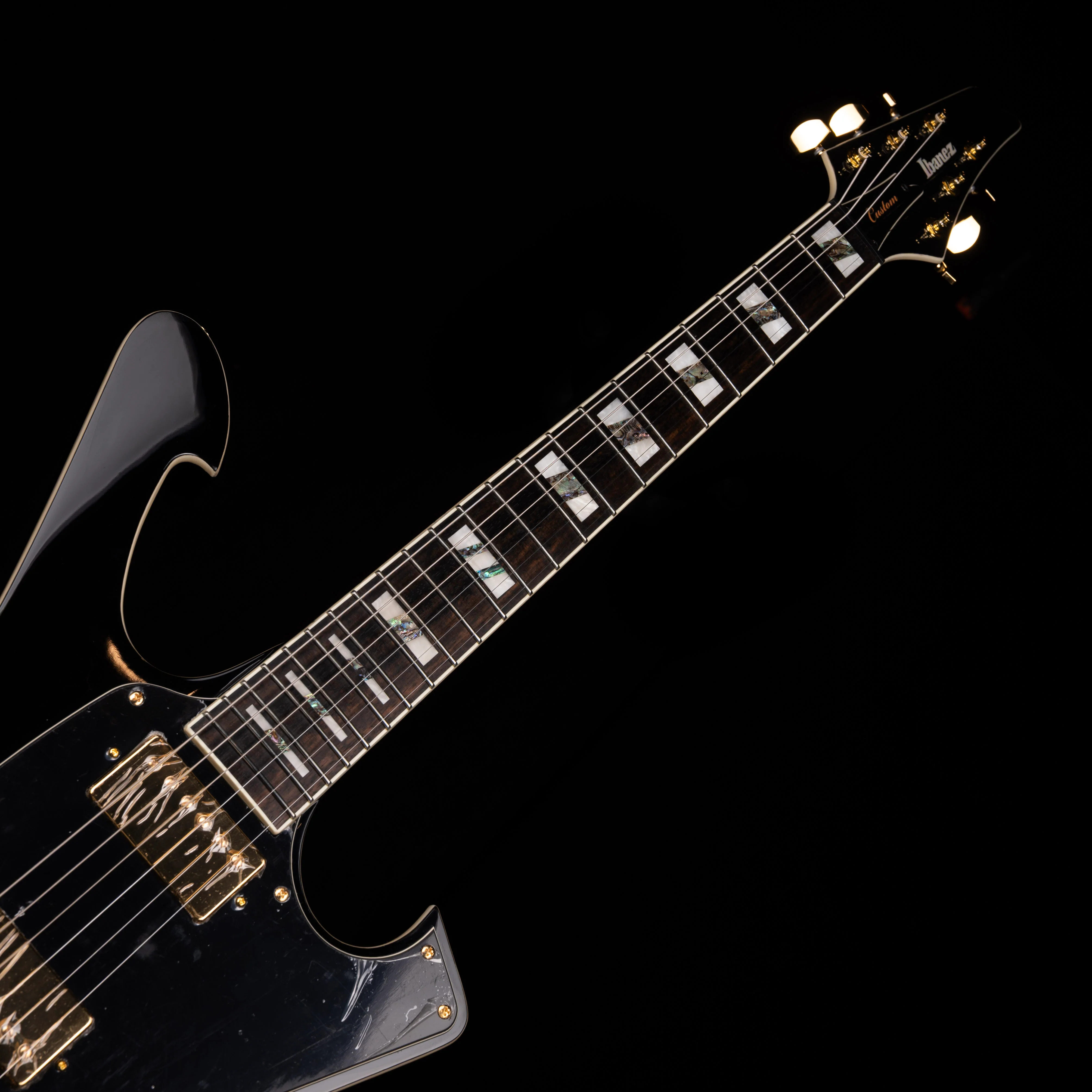 Used Ibanez FRM350 Fireman Black with Case - Image 3