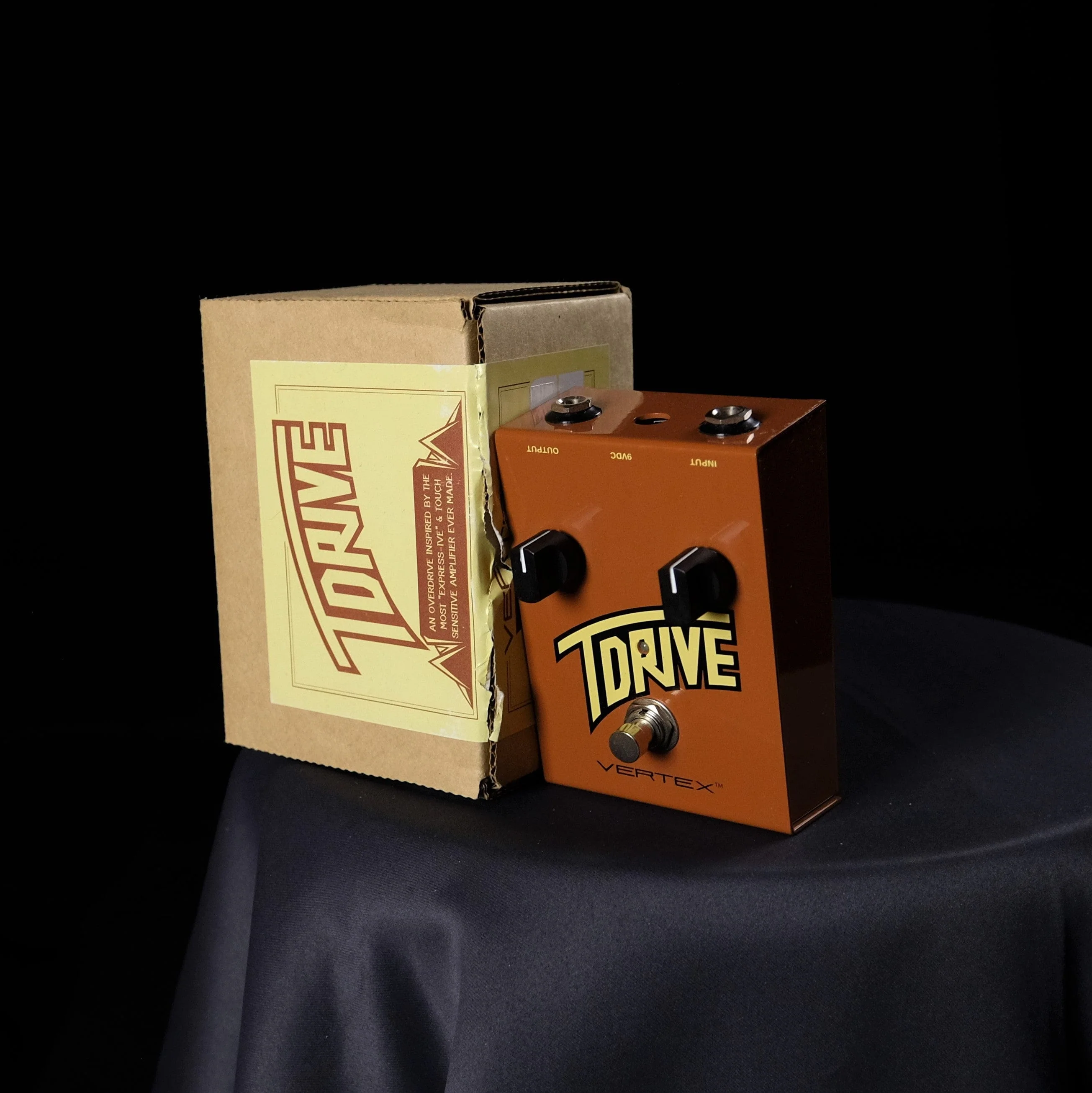Used Vertex TDrive Overdrive Guitar Effect Pedal With Box - Image 7