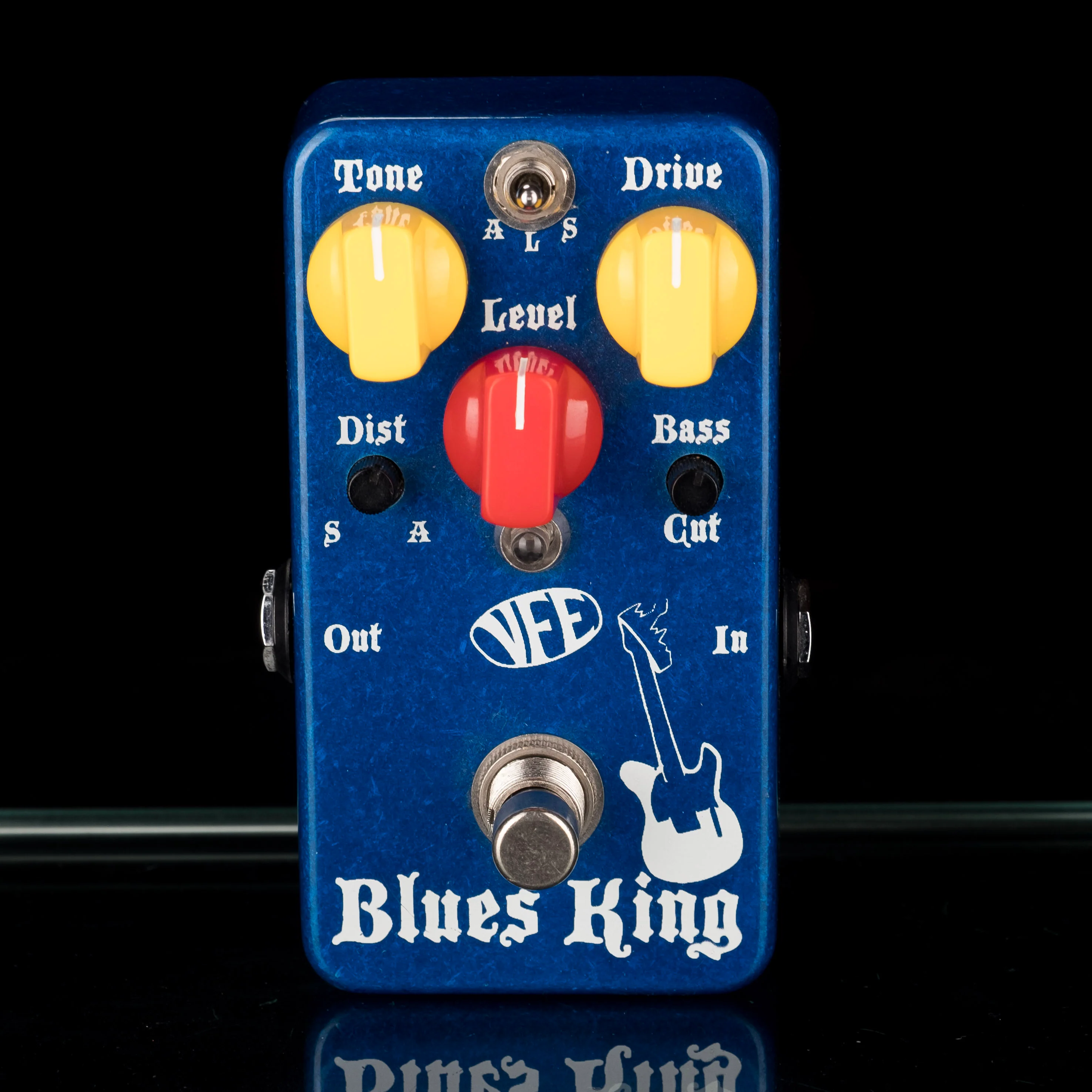 Used VFE Blues King Overdrive/Distortion Pedal With Box - Image 2