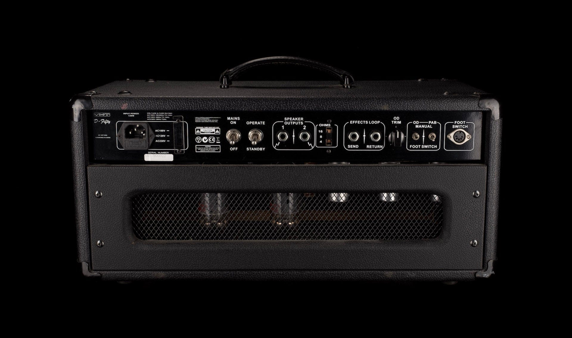 Used VHT Amplification D-Fifty Tube Head and D-212 Cabinet Black - AX01900022 - Image 8