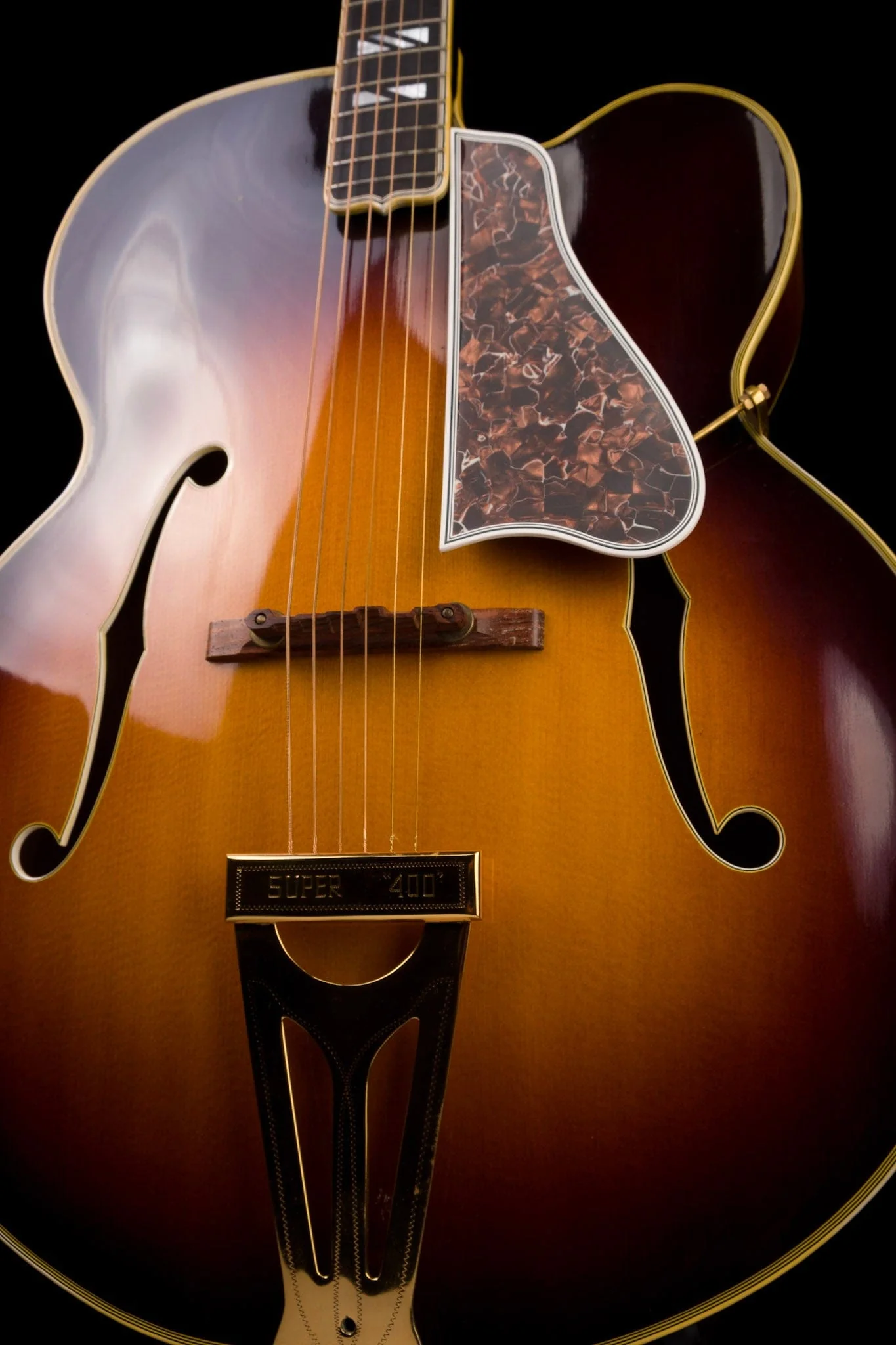 Vintage 1956 Gibson Super 400 C Sunburst with OHSC - Image 12