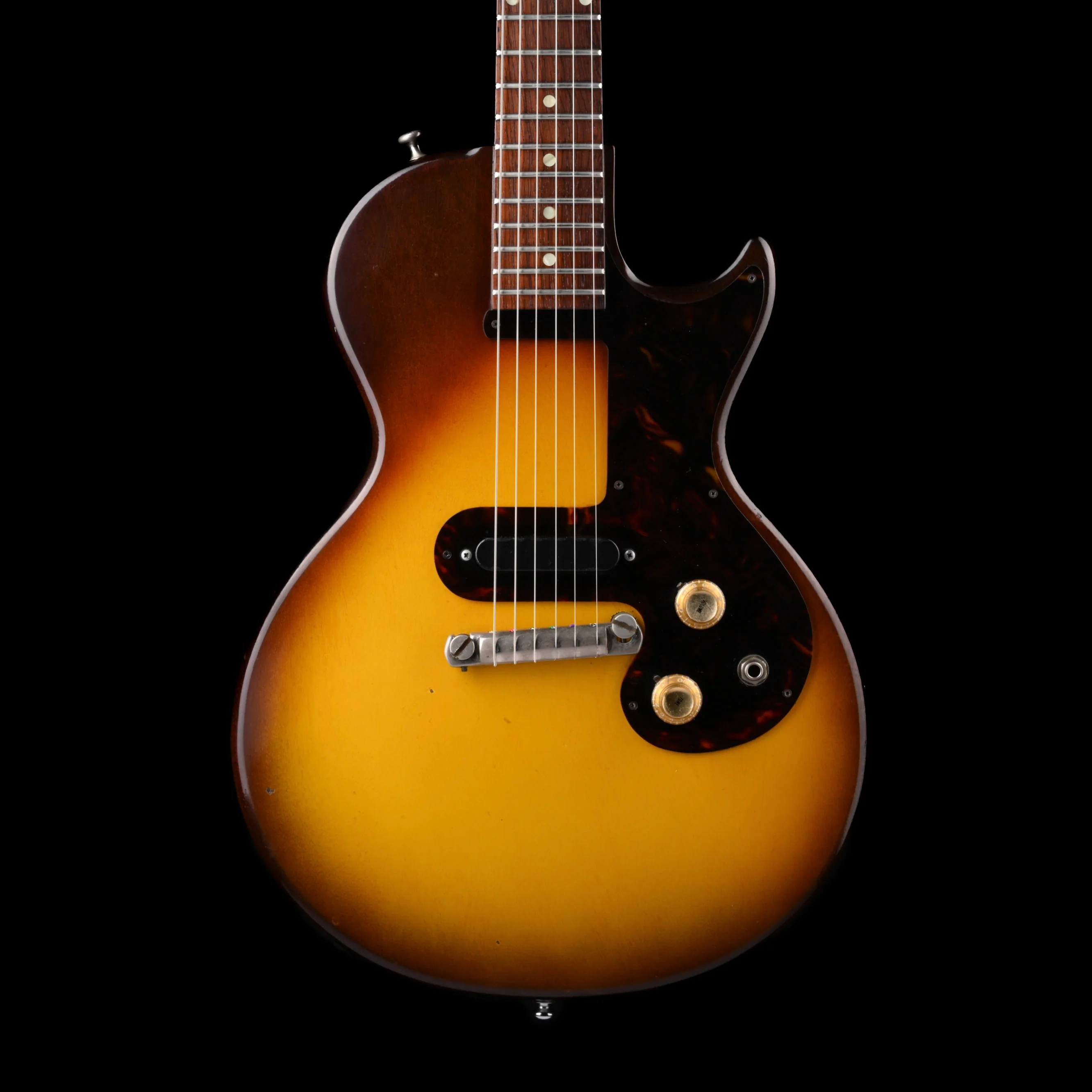 Vintage 1960 Epiphone Olympic Sunburst with Case