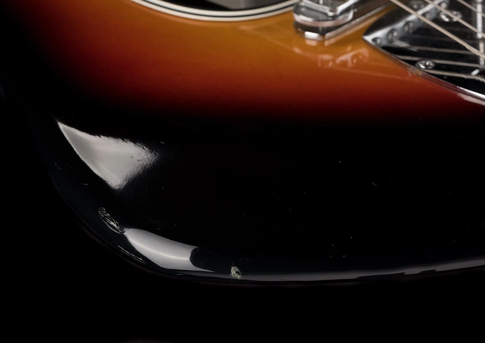 Used Vintage 1960's Aria 1532T Sunburst - Image 15