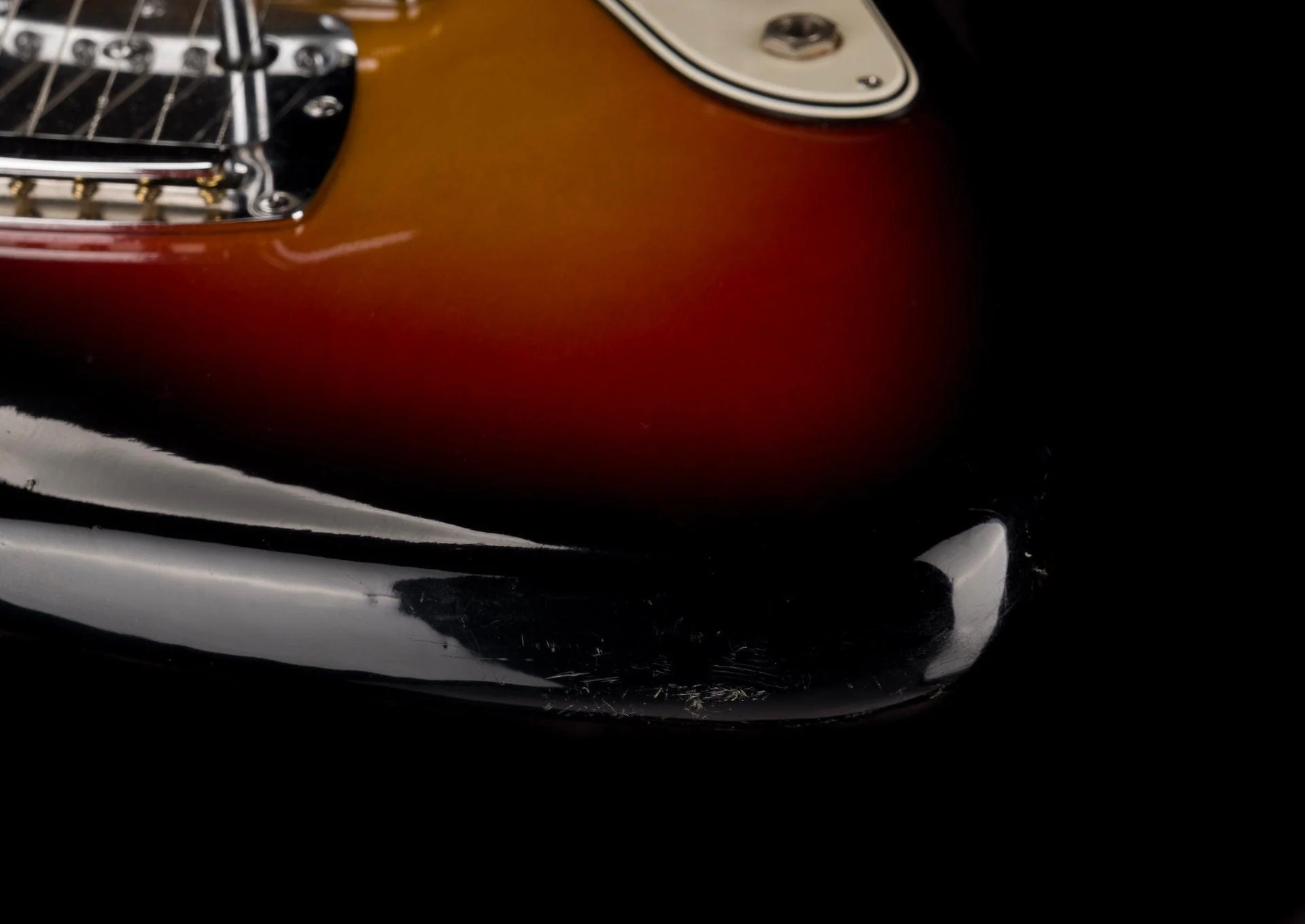 Used Vintage 1960's Aria 1532T Sunburst - Image 16