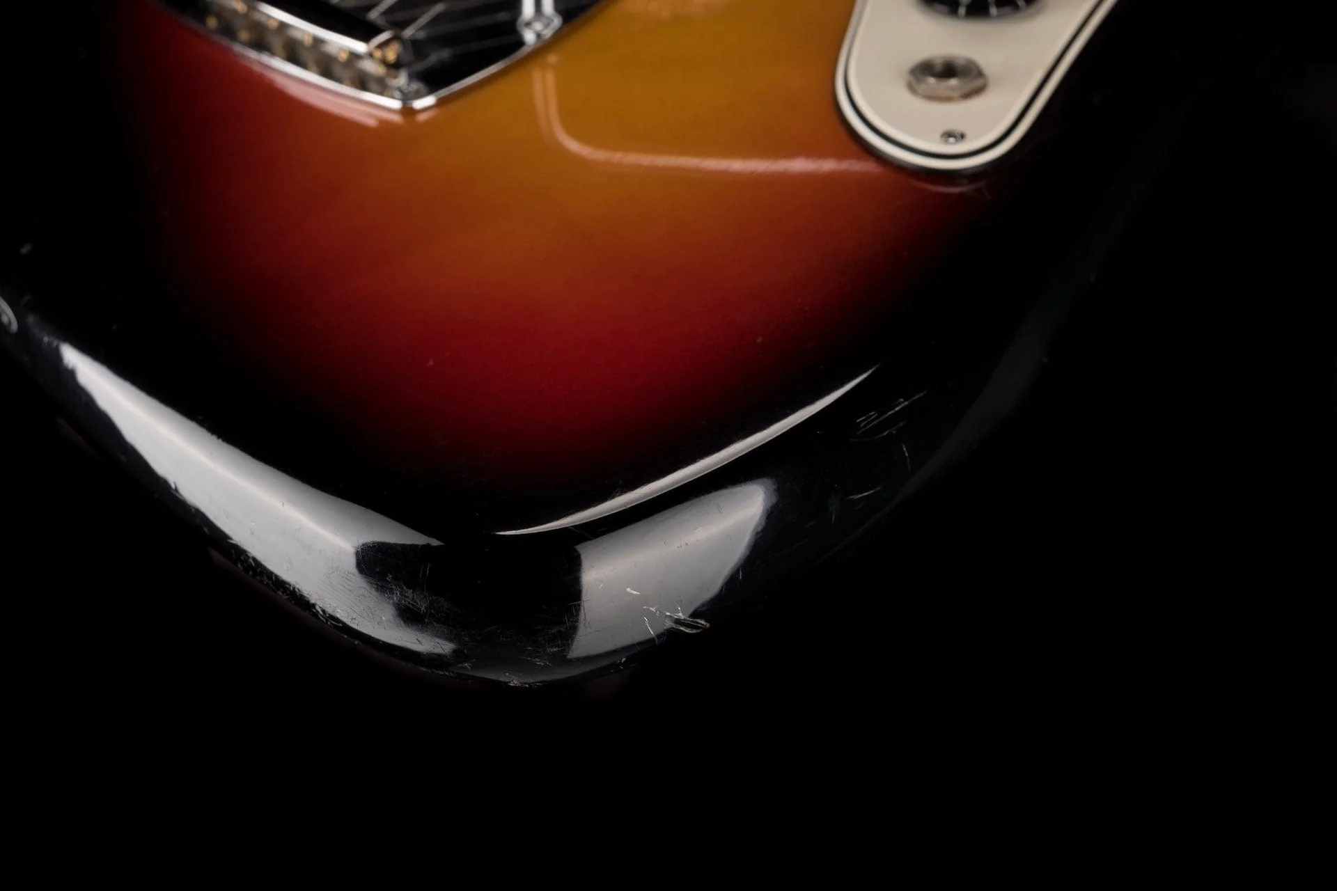 Used Vintage 1960's Aria 1532T Sunburst - Image 17