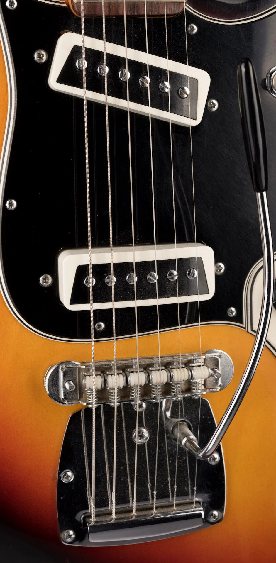 Used Vintage 1960's Aria 1532T Sunburst - Image 7