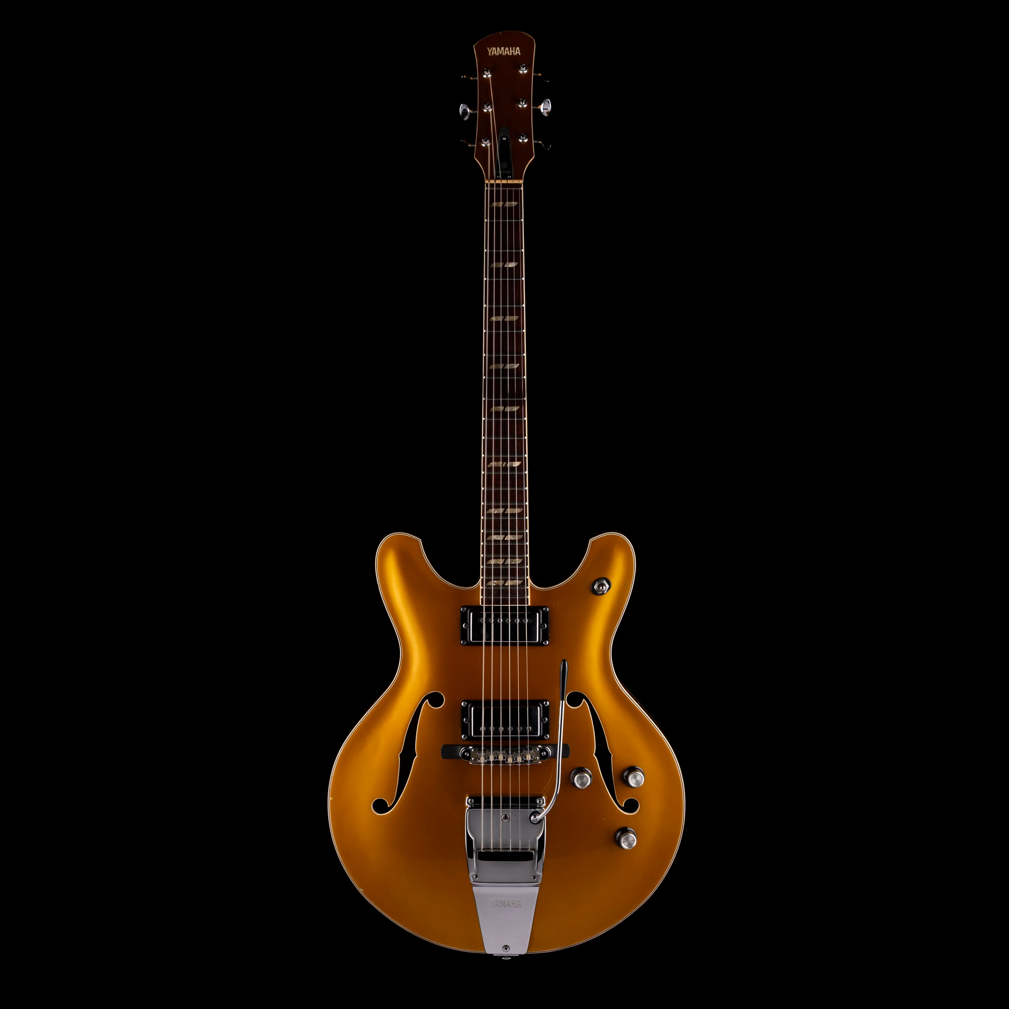 Used Vintage 1974 Yamaha SA-50 Pearl Sunflower Electric Guitar with OHSC - Image 2