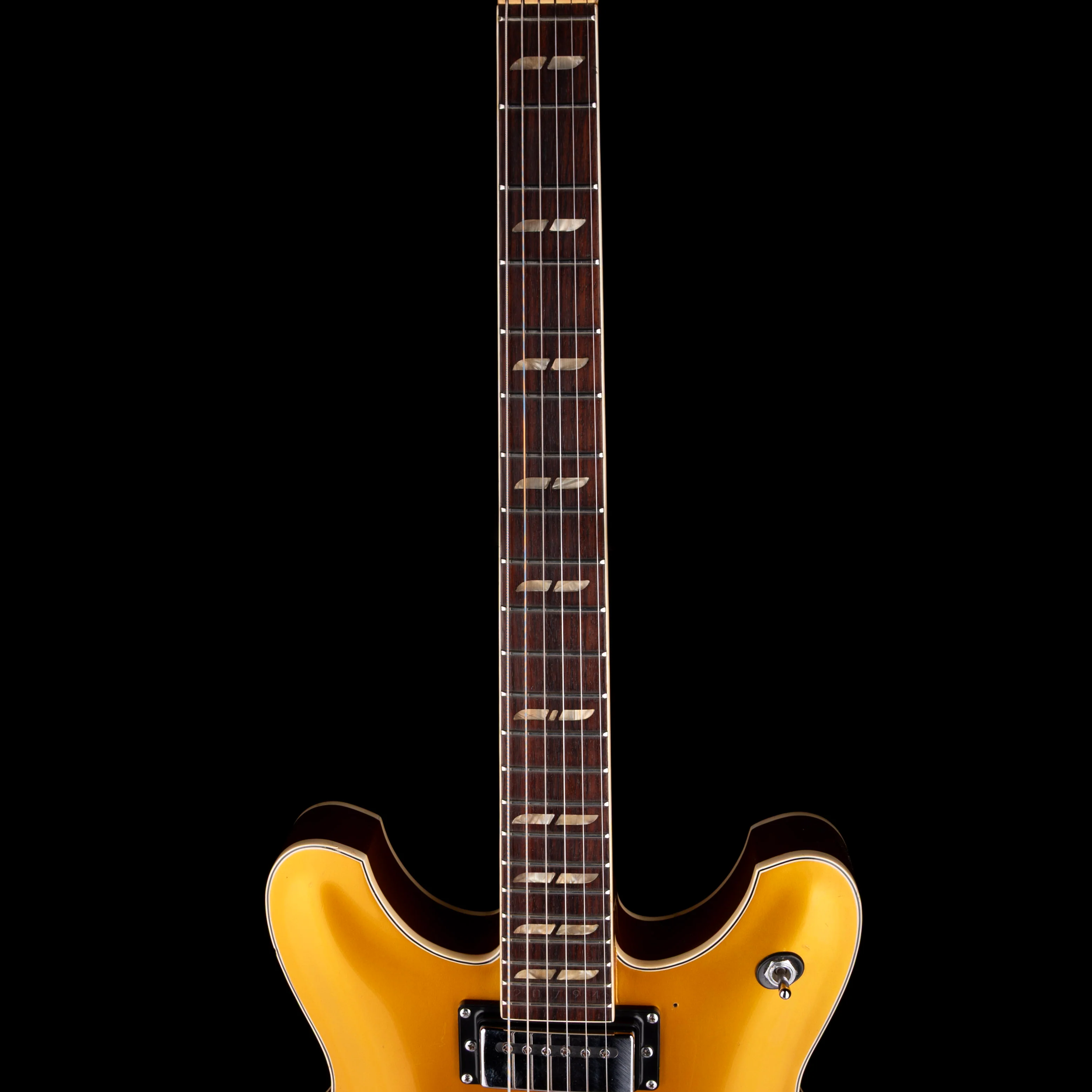 Used Vintage 1974 Yamaha SA-50 Pearl Sunflower Electric Guitar with OHSC - Image 7