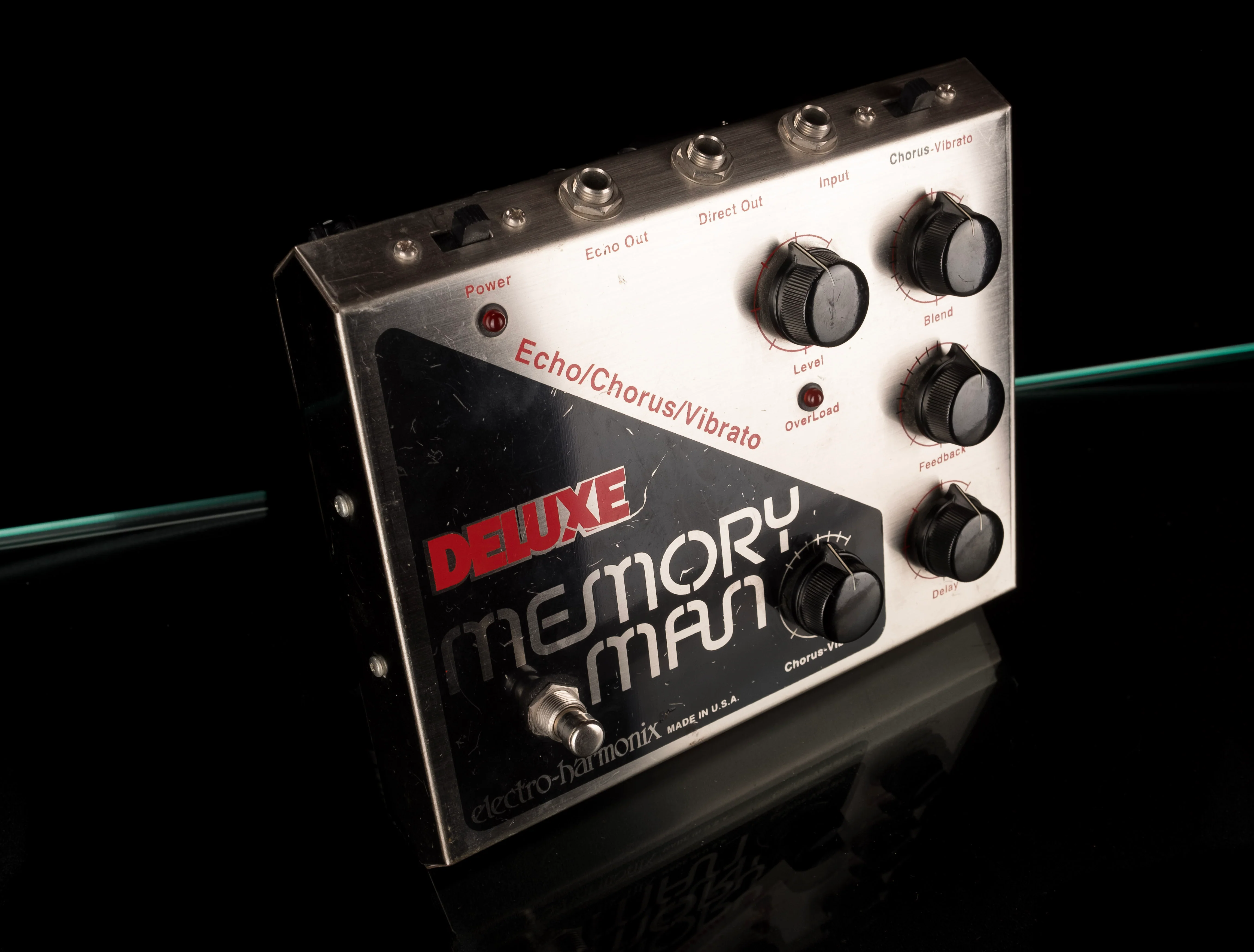 Used Vintage Electro-Harmonix Deluxe Memory Man Pedal - Image 3