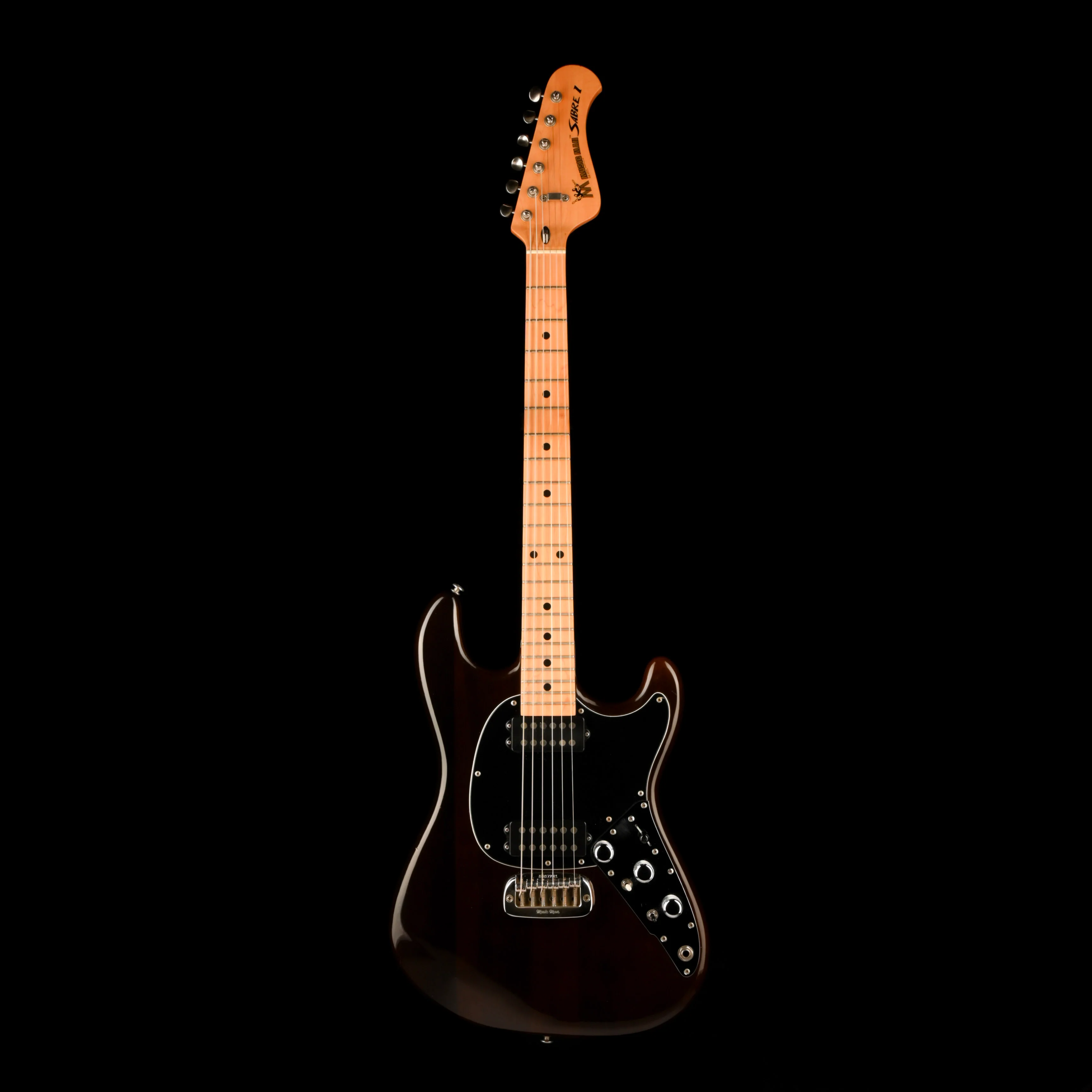 Vintage Late 70's Music Man Sabre I Electric Guitar Walnut with Gig Bag - Image 2