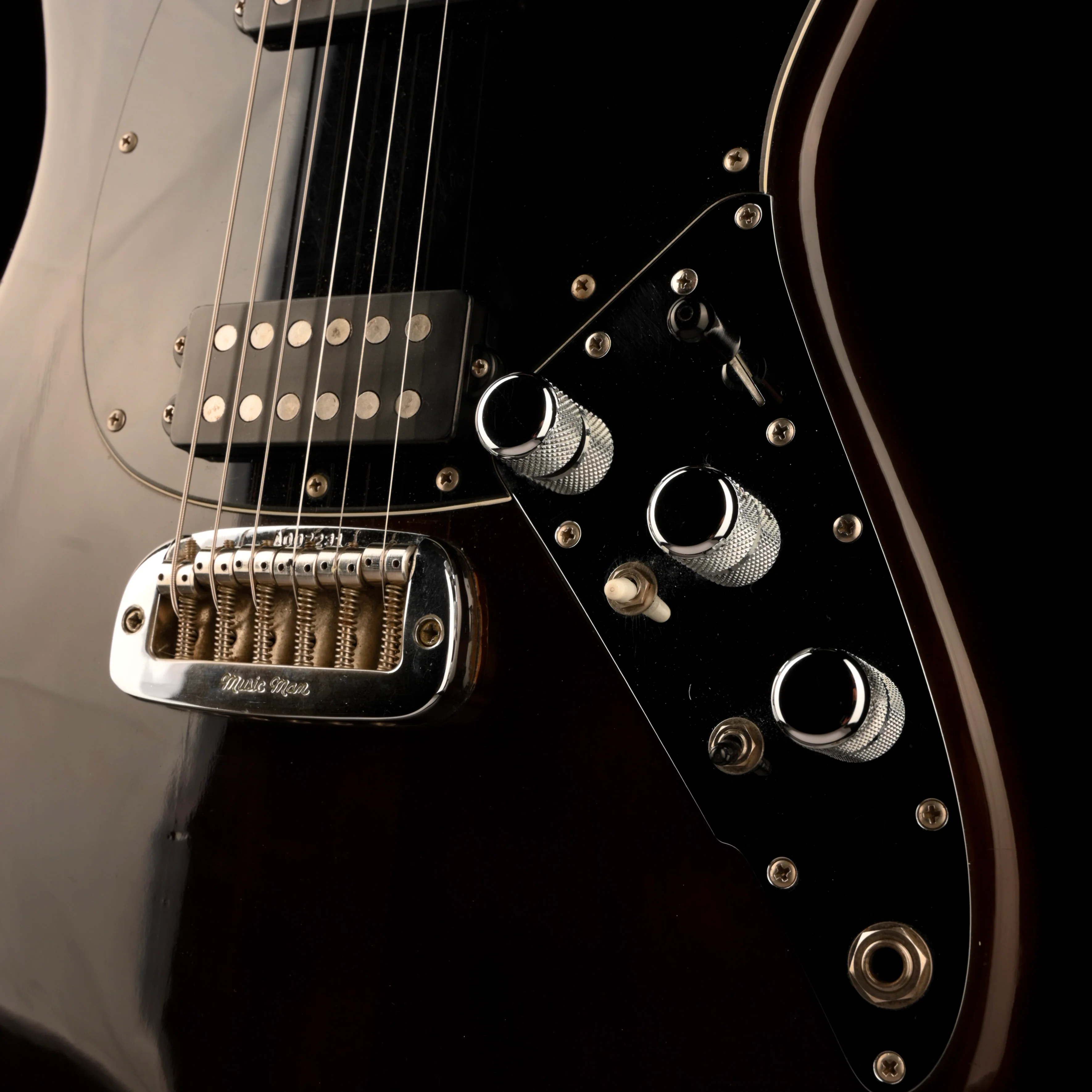 Vintage Late 70's Music Man Sabre I Electric Guitar Walnut with Gig Bag - Image 5
