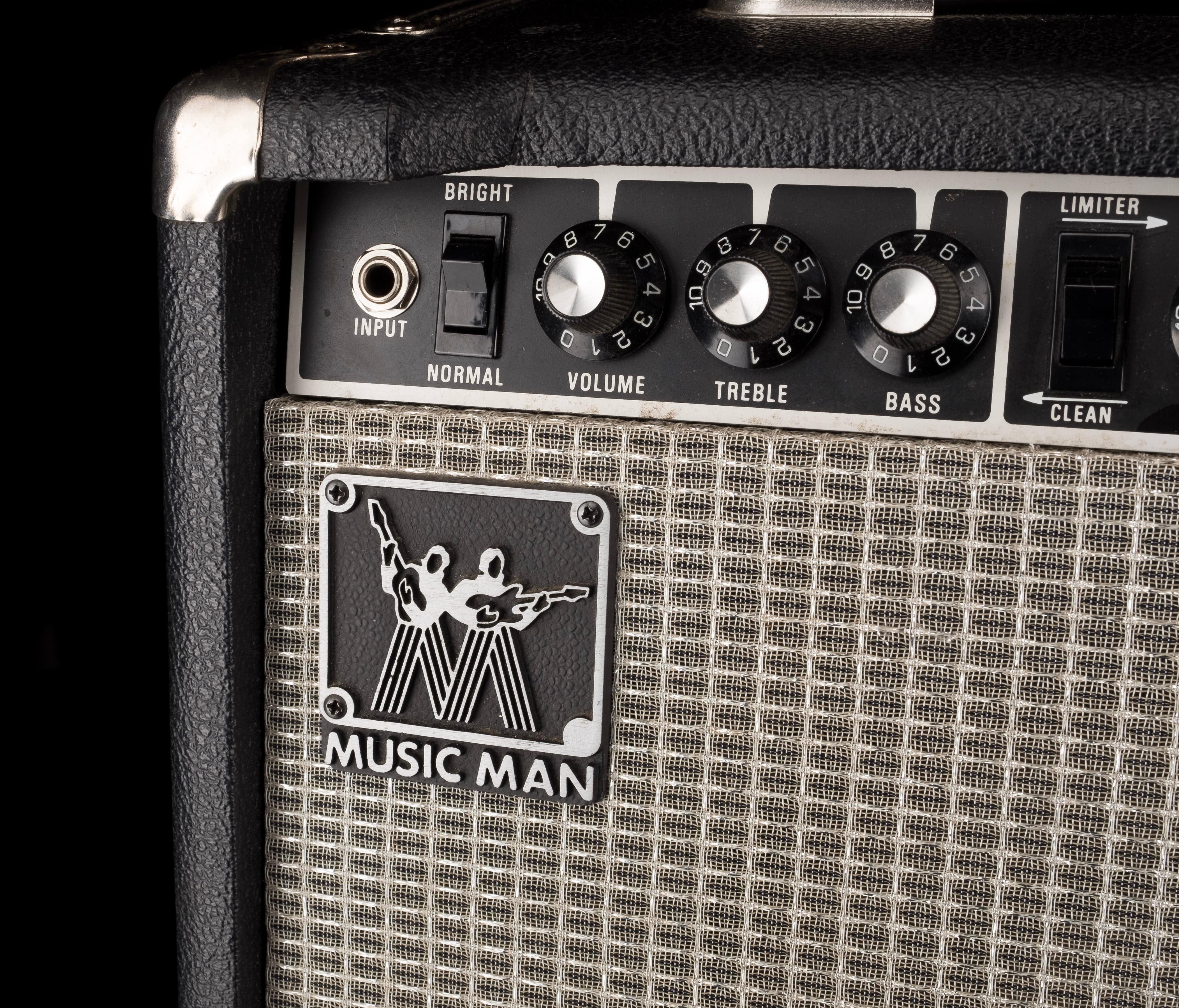Vintage Music Man 110 RD 50 Guitar Amp Combo With Cover & Foot Switch - Image 7
