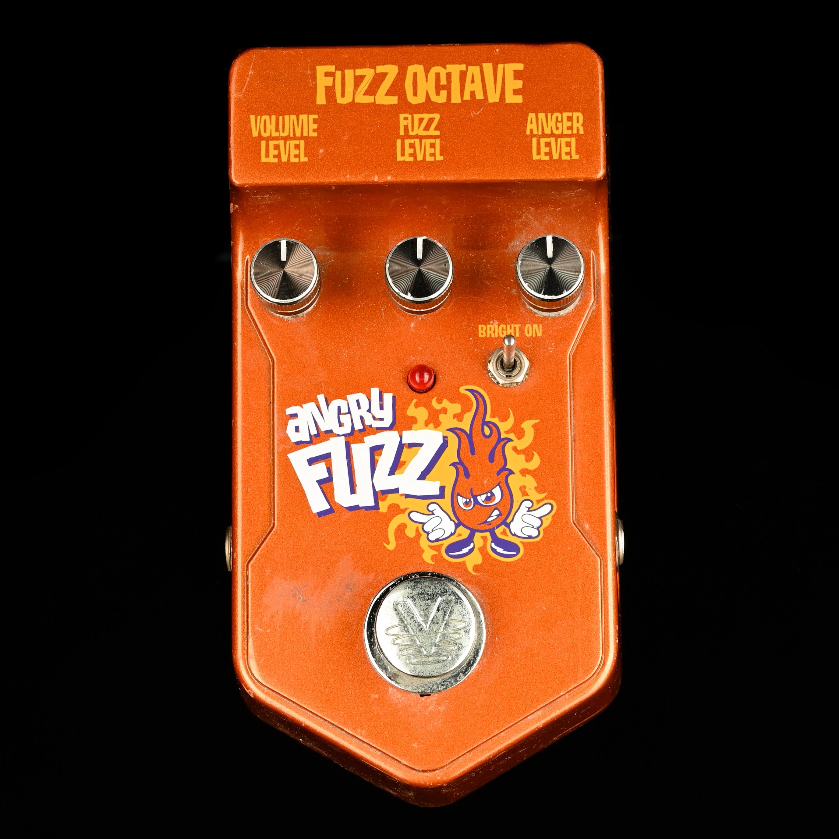 Used Visual Sound Angry Fuzz Fuzz Octave Pedal With Box - Image 2