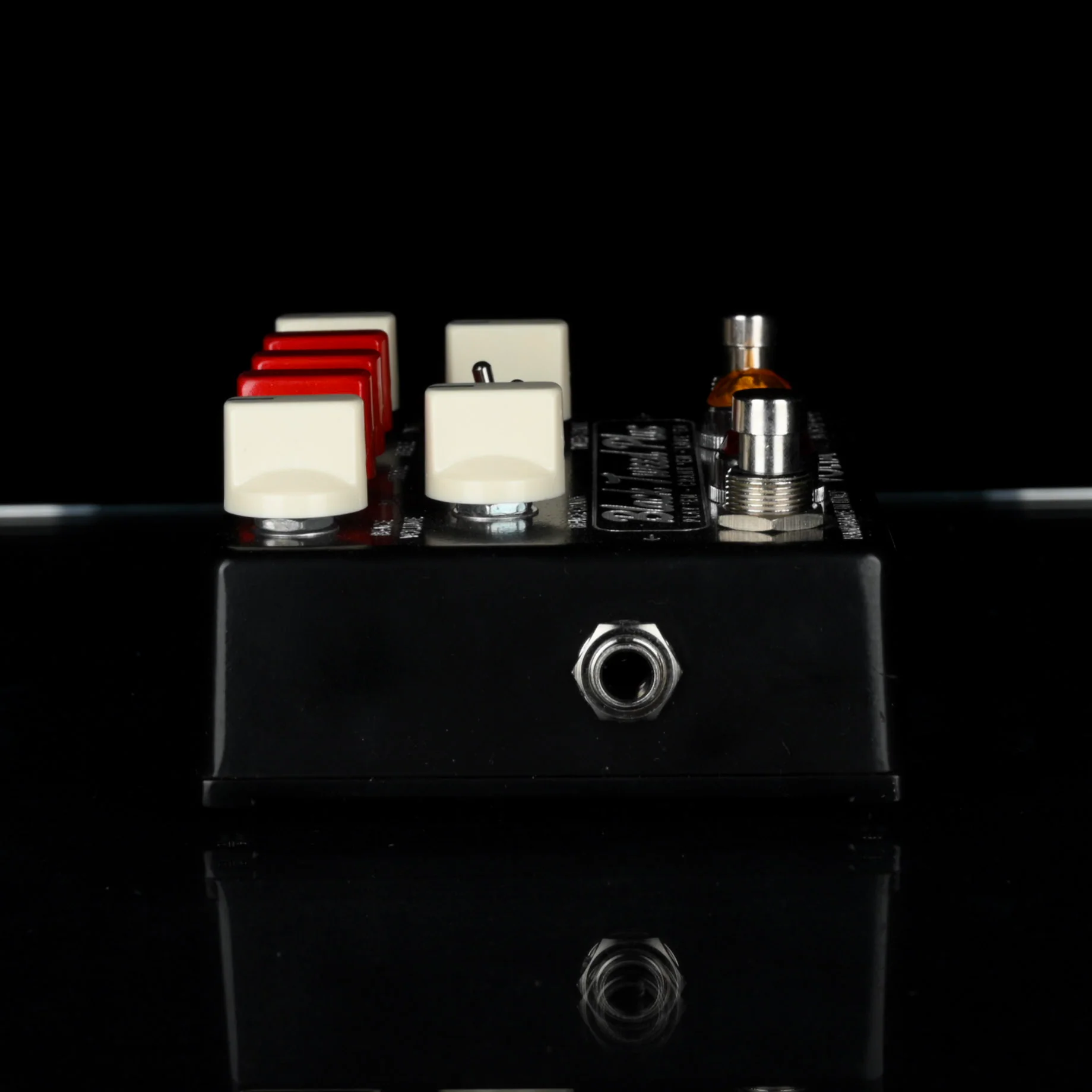 Used Volta Custom Electronics Black Tweed Plus Overdrive Pedal - Image 4